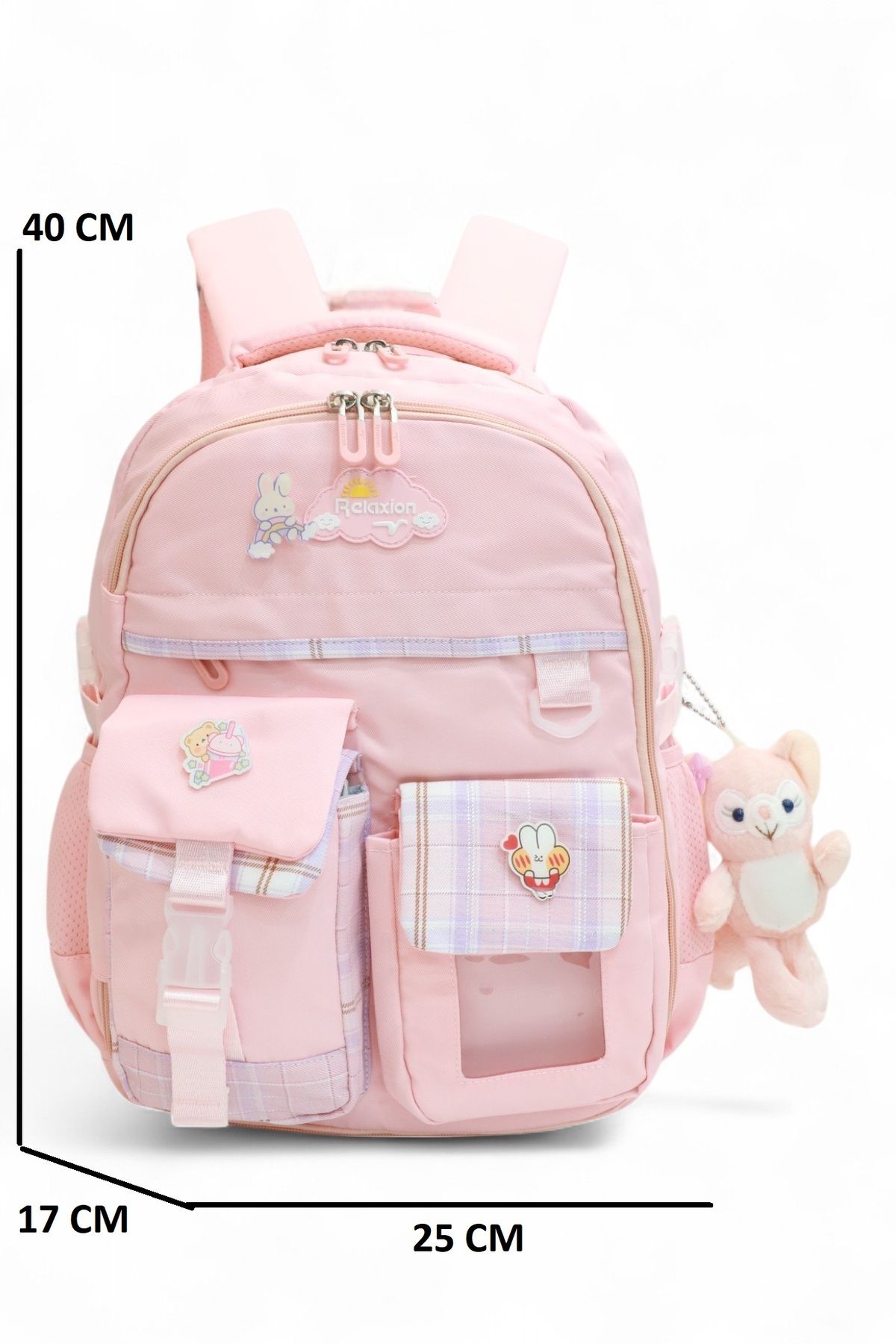 Kidessa Relaxion 2174-1450 İthal Kore Tarzı Unisex Çocuk İlkokul Sırt Çantası
