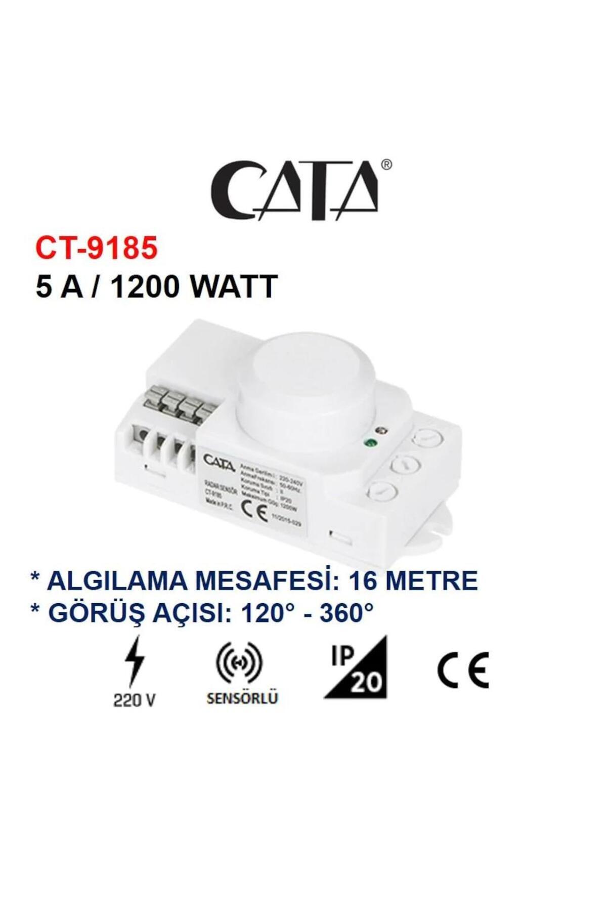 Cata Ct-9185 Radar Hareket Sensörü
