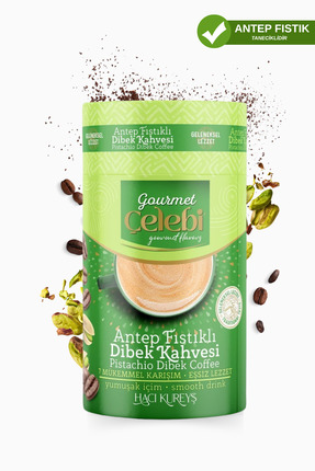 gourmet çelebi Fıstıklı Dibek Kahvesi 250 Gr.
