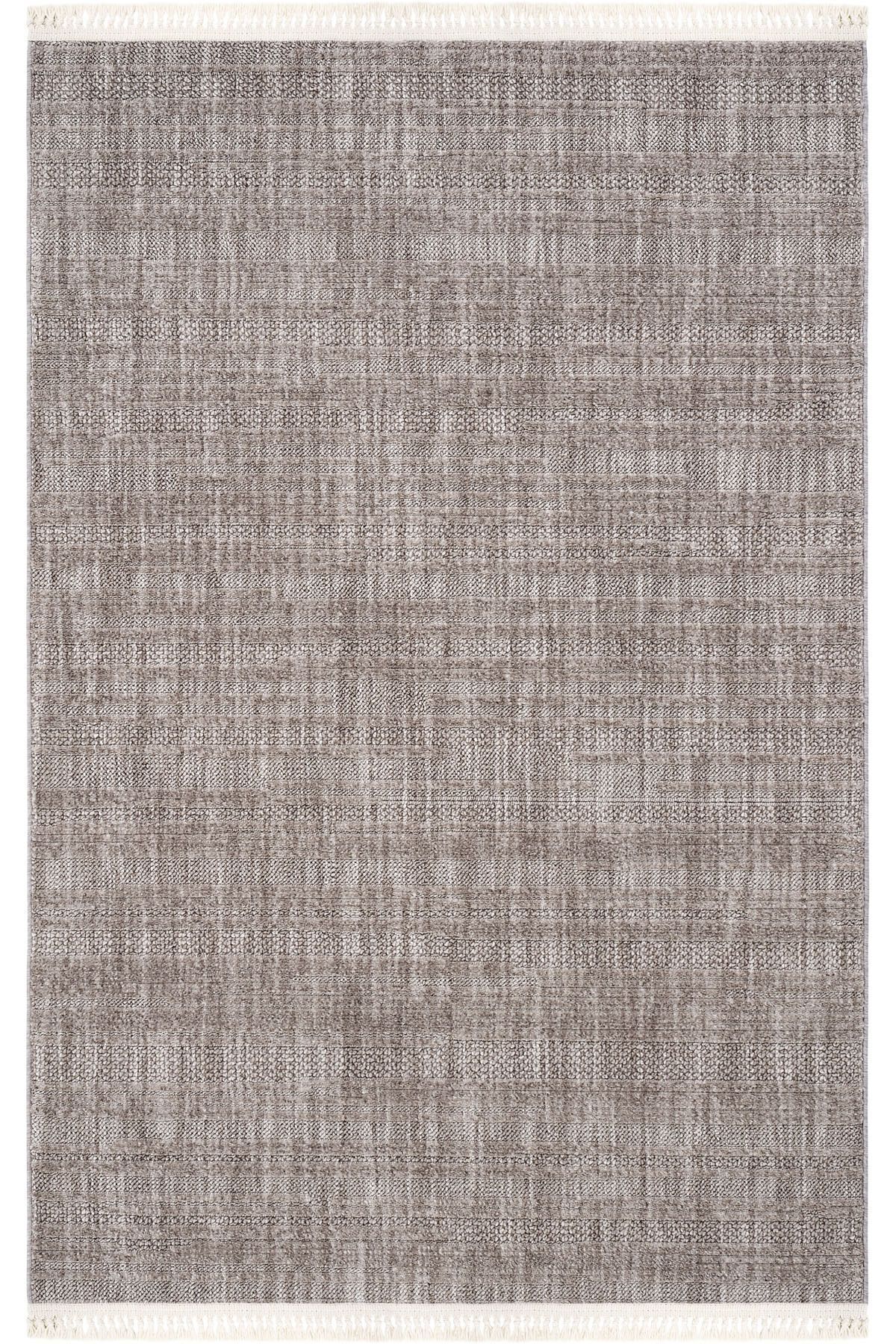 Jerry 01 Grey Curl Braided Lounge Rug Soft Textured Entryway Hall Rug Cutting Carpet Runner
