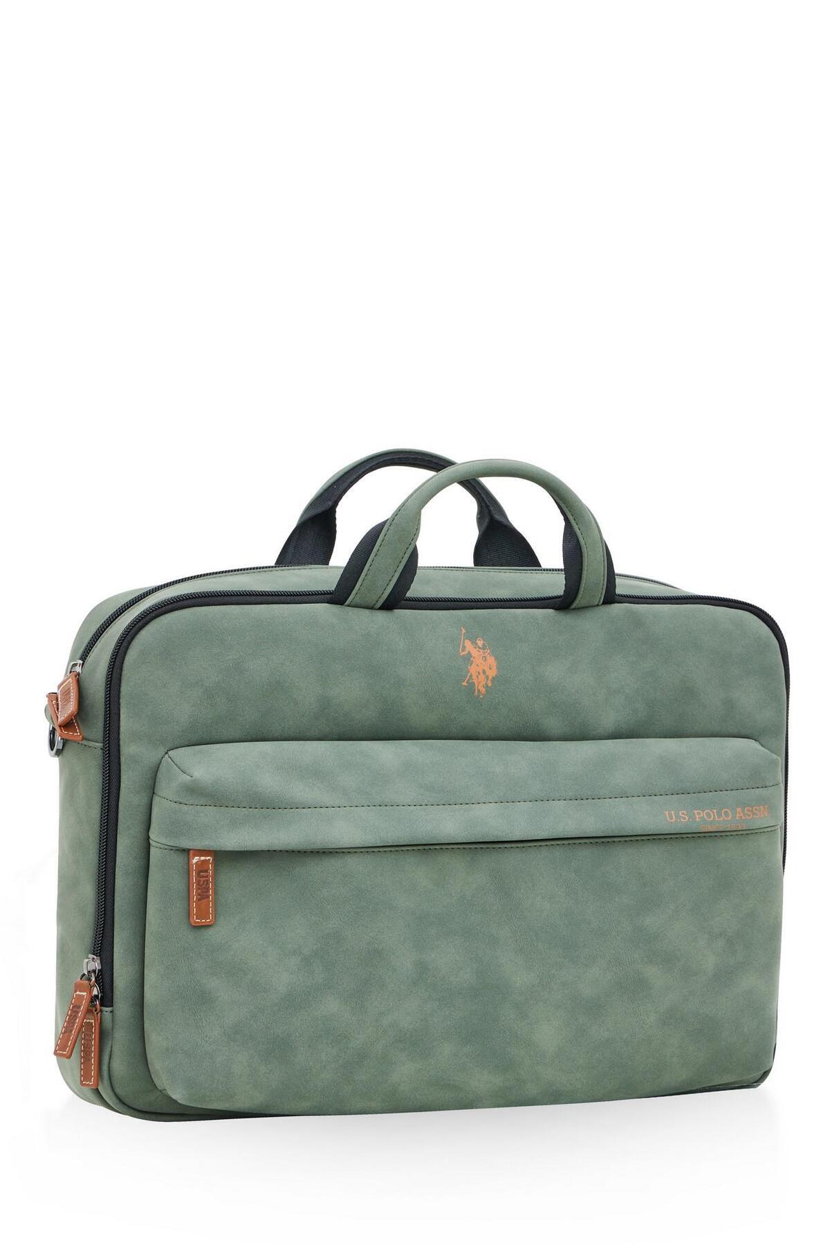 U.S. Polo Assn.-US POLO ASSNPLEVR23625 KHAKI Unisex Briefcase 3
