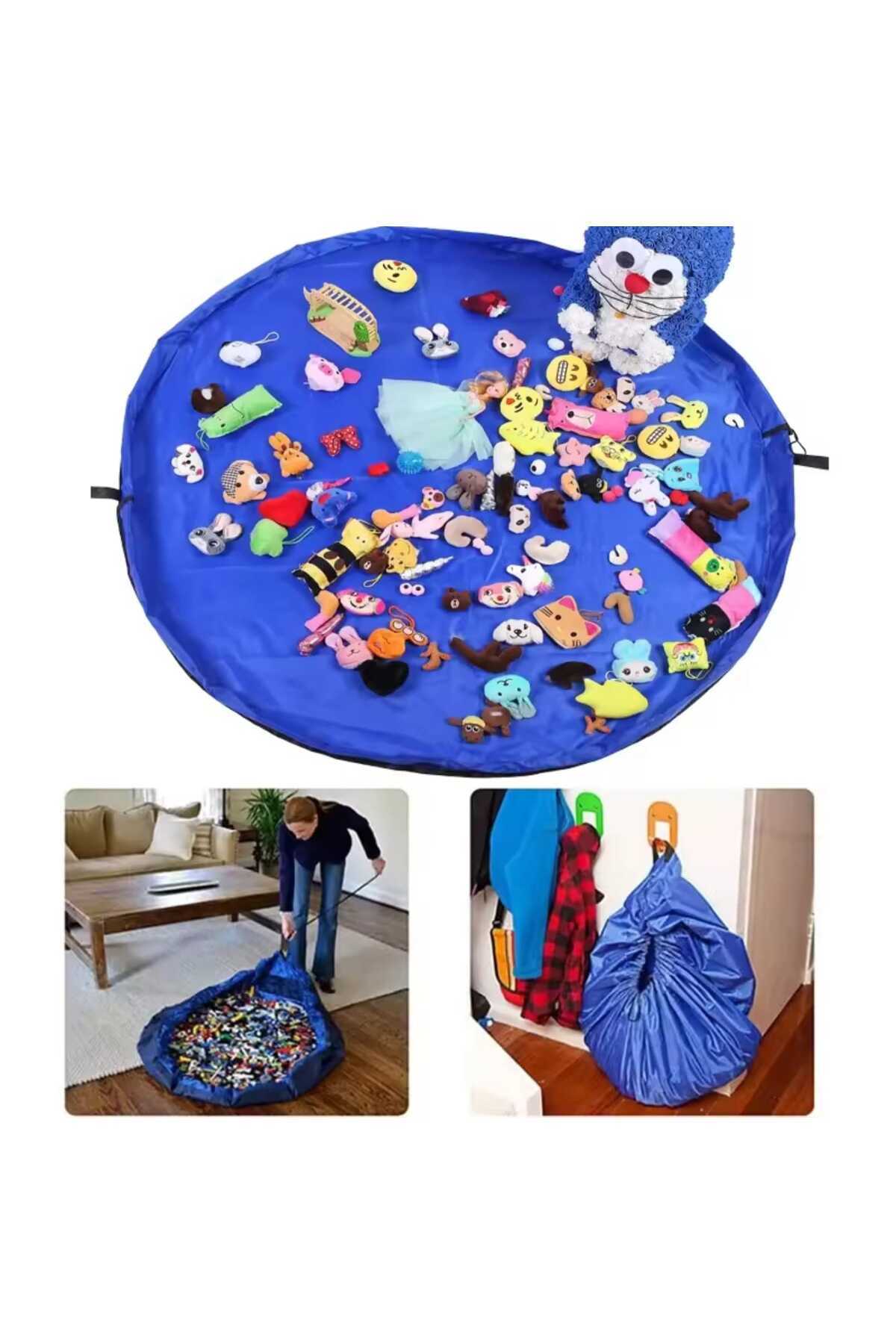 i lin baby Oyuncak Organizatörü Ve Oyun Örtüsü – Pratik Ve Çok Amaçlı Saklama Çözümü Oyuncaklar Sepeti fotoğrafı 5 (önizleme)