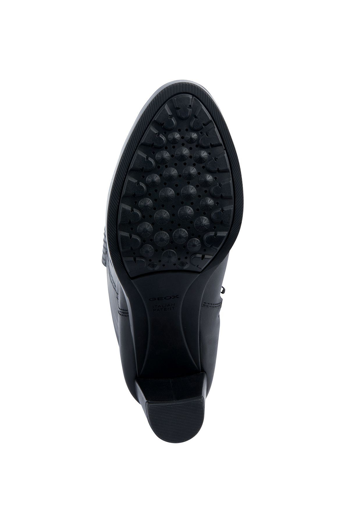 چکمه مشکی زنانه چرمی HEAD اورجینال Geox