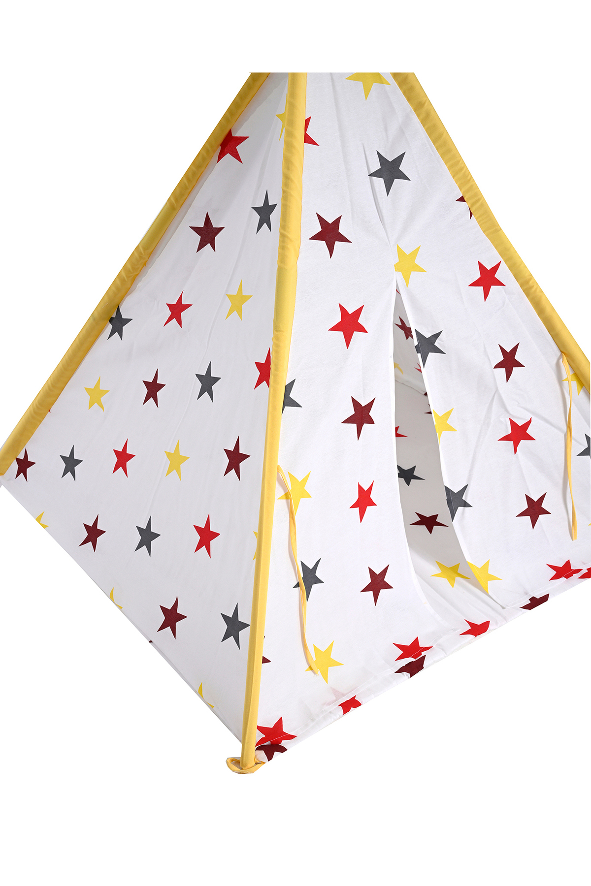 SafeMom Ahşap Kızılderili Bebek Çocuk Oyun Çadırı - Stars fotoğrafı 5 (önizleme)