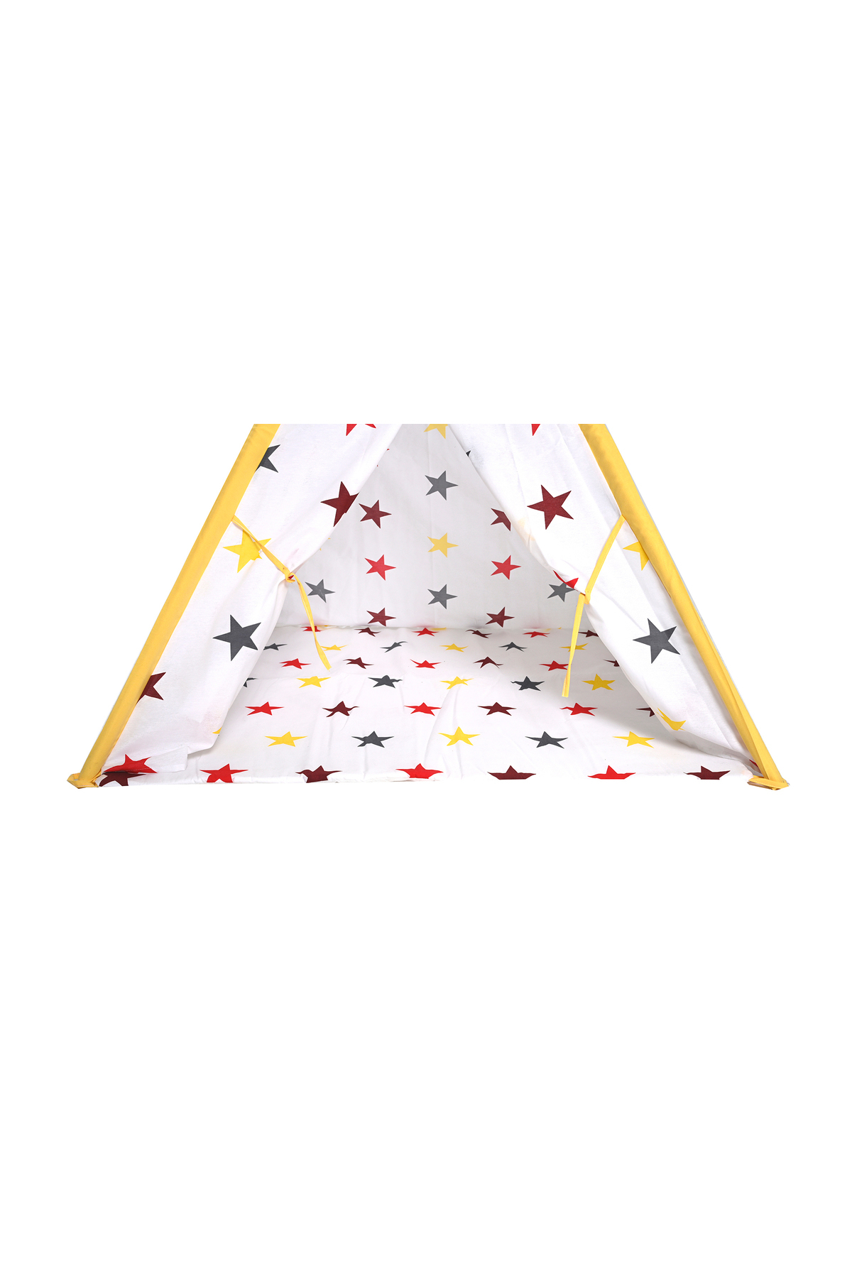 SafeMom Ahşap Kızılderili Bebek Çocuk Oyun Çadırı - Stars fotoğrafı 6 (önizleme)