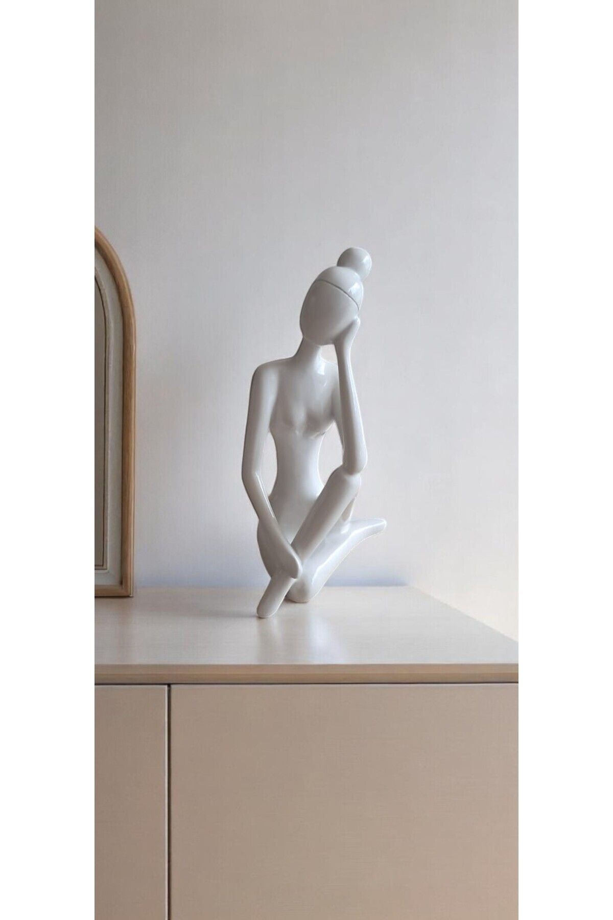 Home Modern Minimalist Kadın Figürlü Dekoratif Heykel