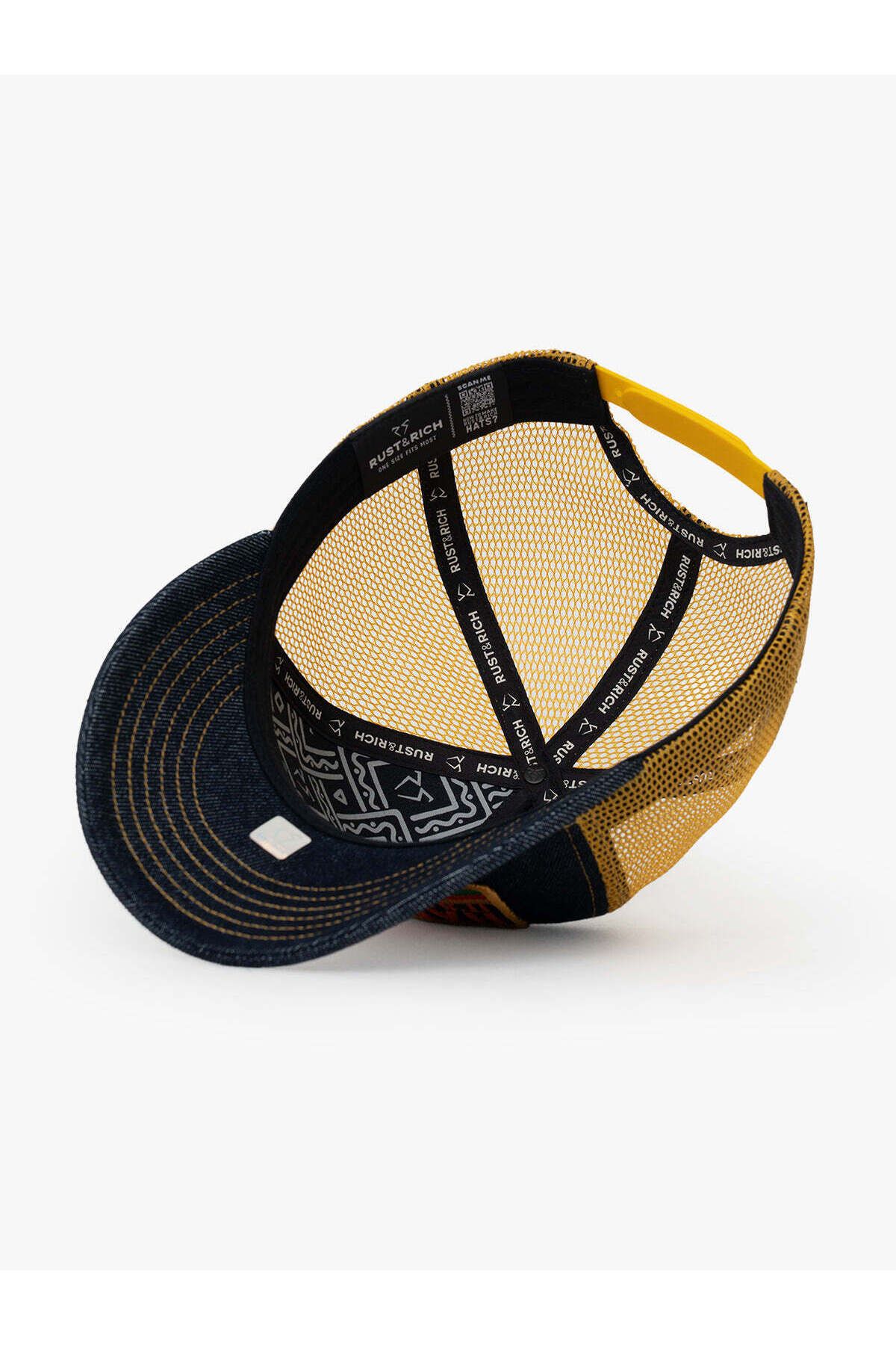 RustandRich-Denim Trucker Hat Urban Collection for Women and Men 5