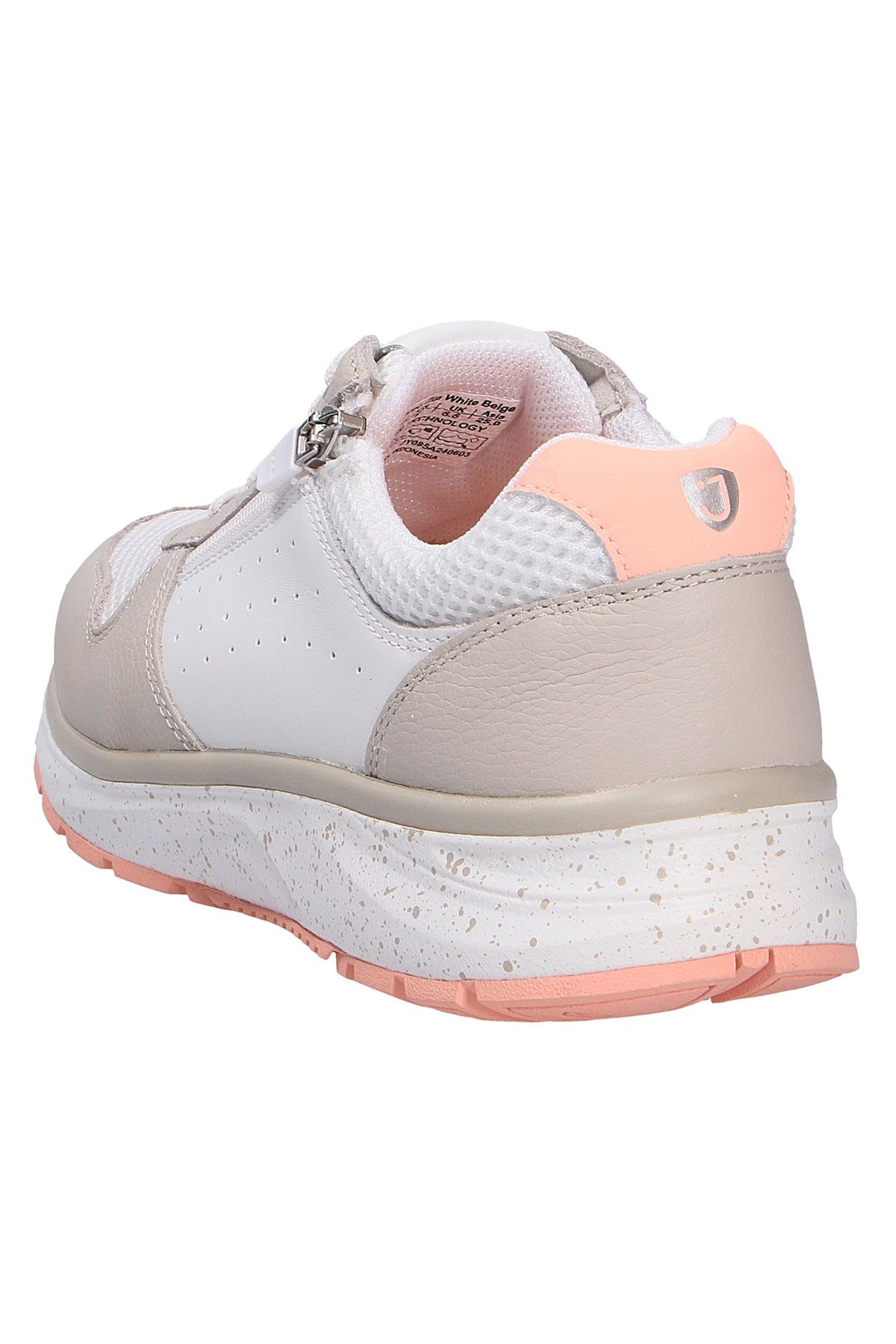 Joya-Schnürschuh Dynamo Zip W White/beige 3