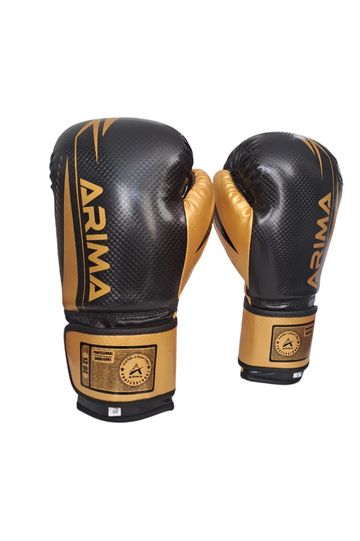 ARIMA Arıma Carbon-2 Boks-Kick Boks - Muay Thai Eldiveni (10oz-12oz) Carbon Yüzey