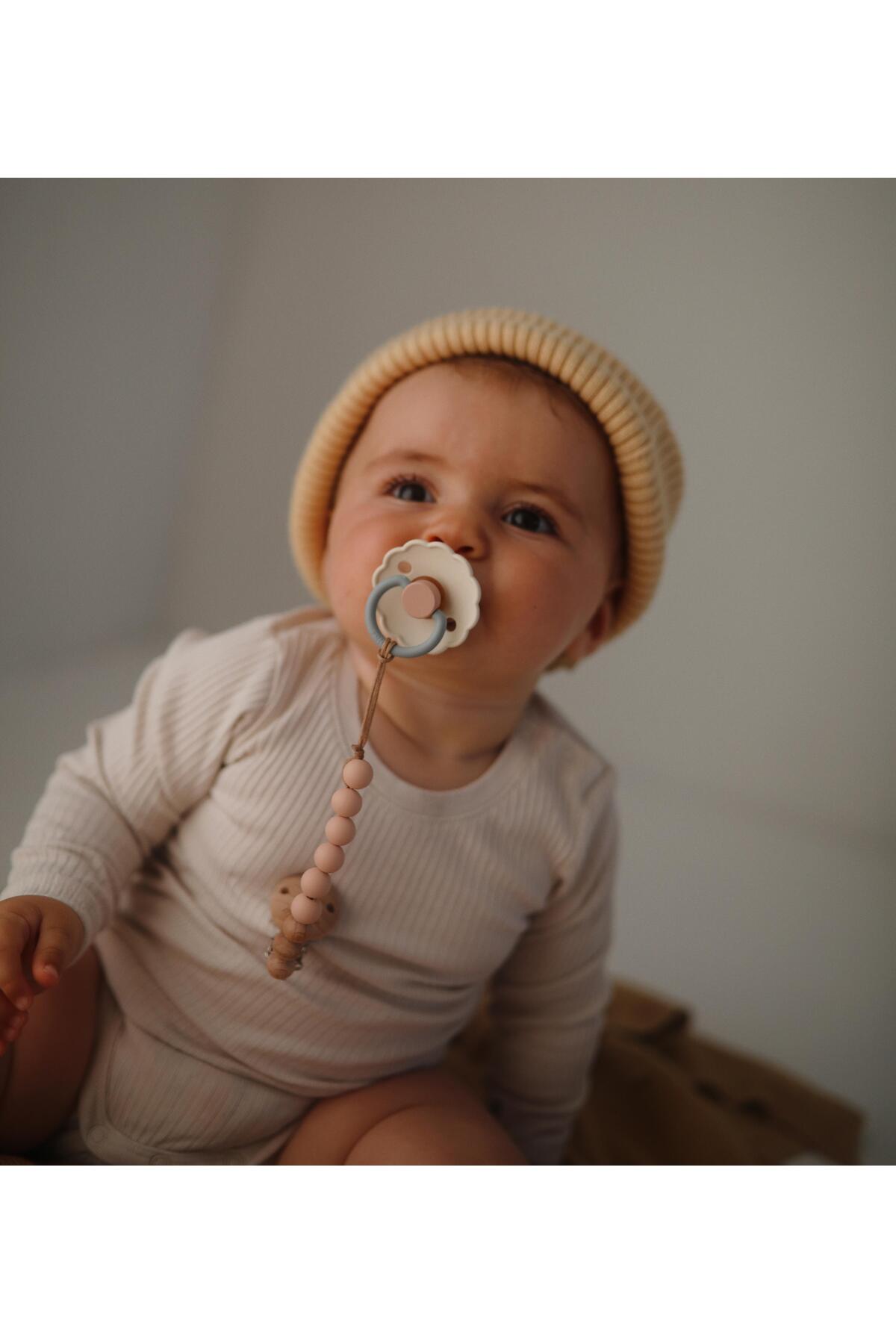 Frigg Daisy Ikili Kauçuk Emzik - Cotton Candy / Blush 6-18 Ay fotoğrafı 6 (önizleme)