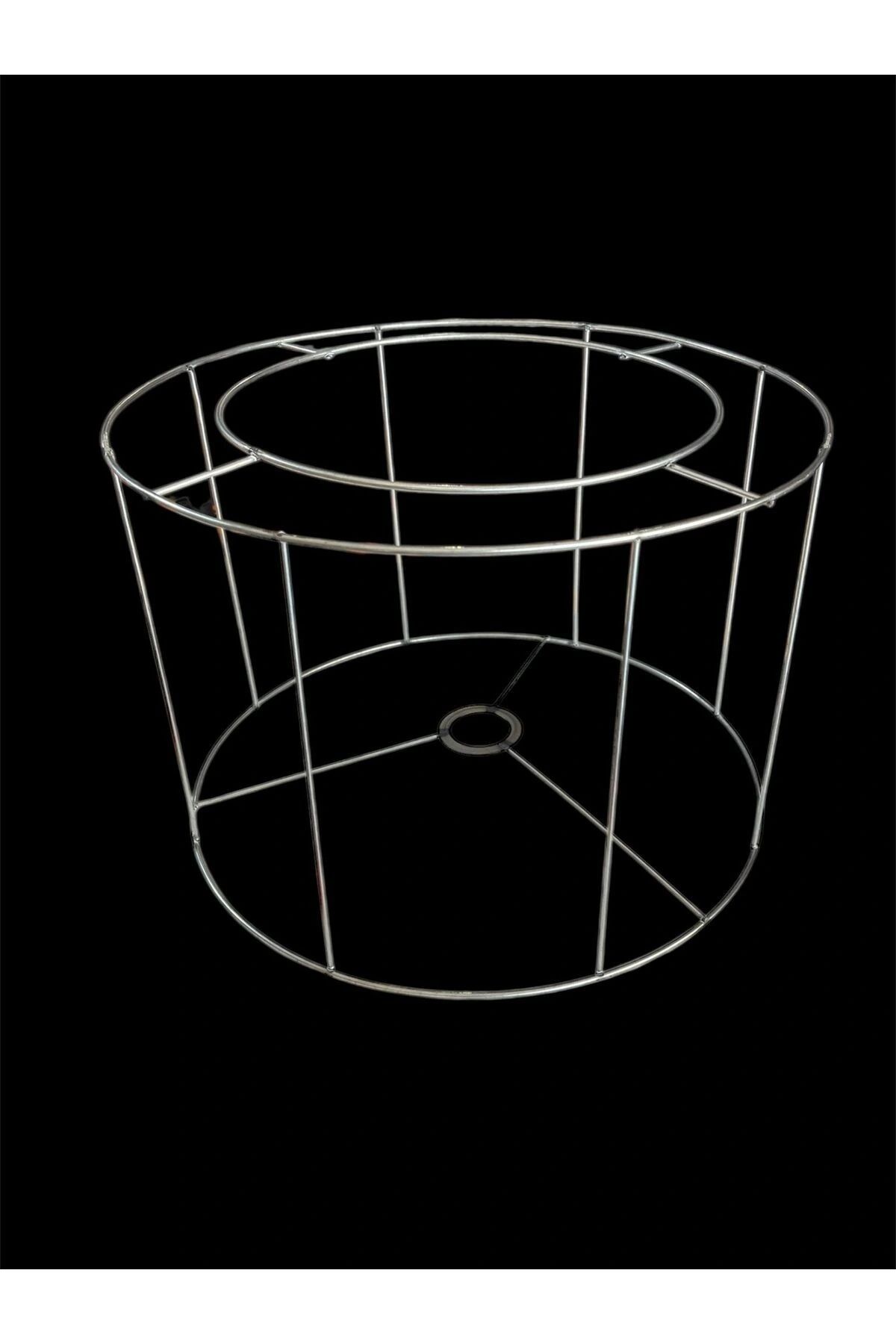 CONANA Lambader Başlık Teli 3mm Paslanmaz Galvaniz Metal (40 Cm )