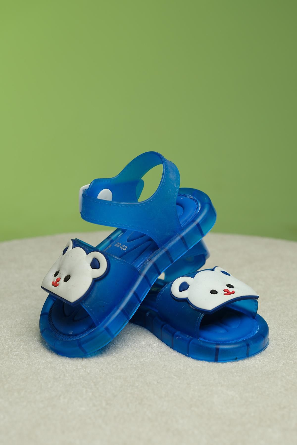 Oksit-Unisex Children's Sandals - Eva Lighted, Non-Slip Sole Figured Slippers 4