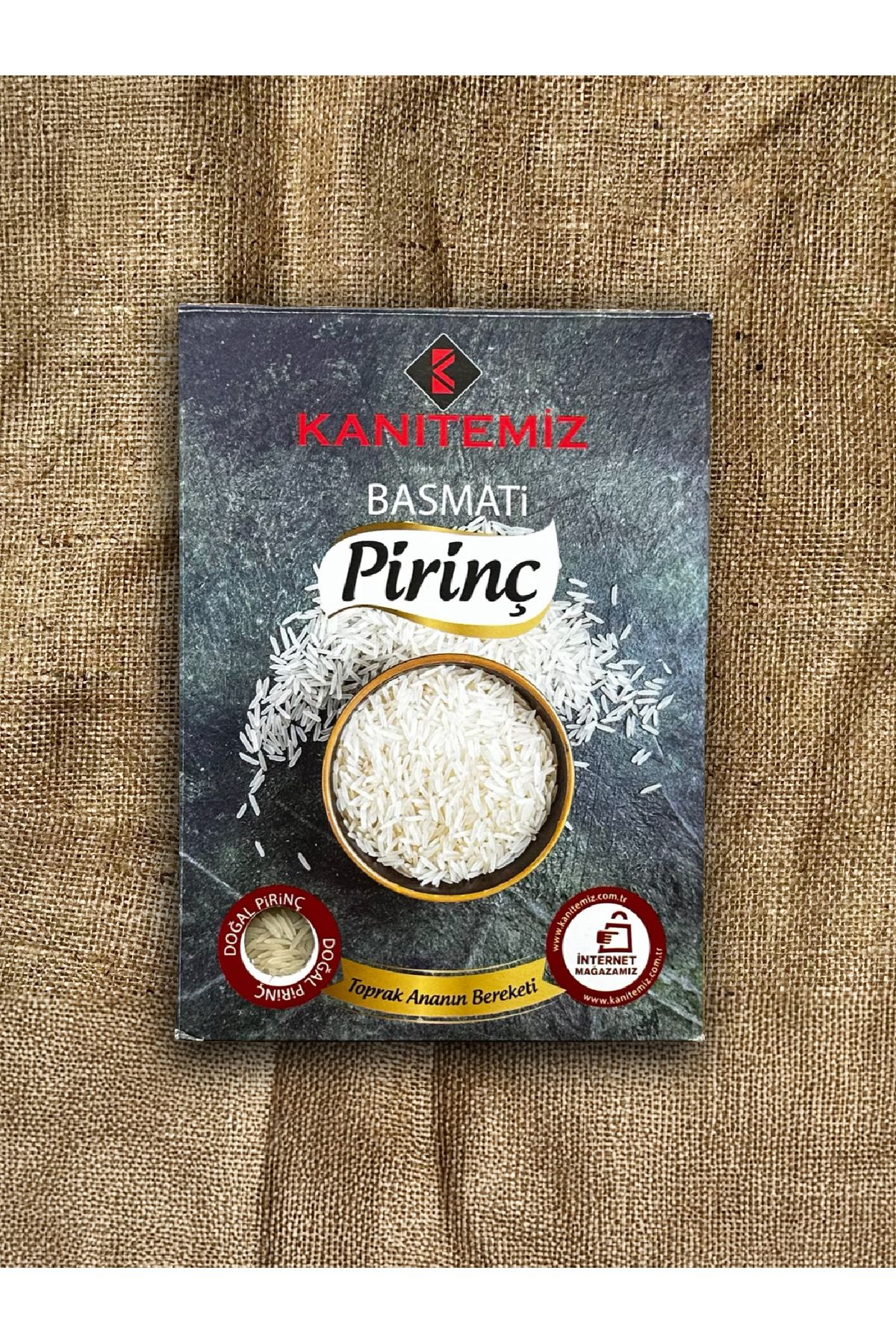 Kanıtemiz Pirinç Basmati Kutulu 2 Kg