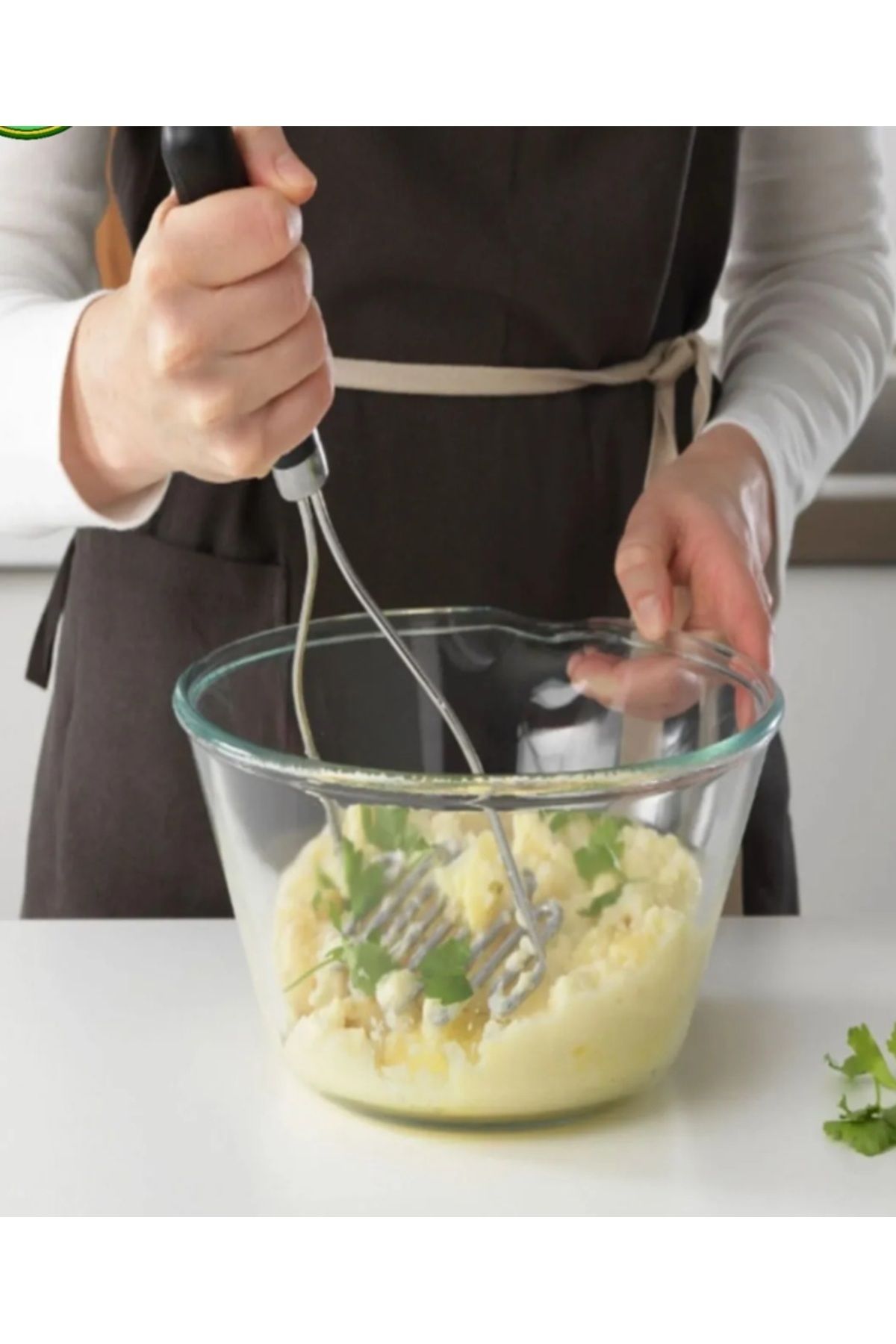IKEA İkea Patates Ezici Paslanmaz Çelik
