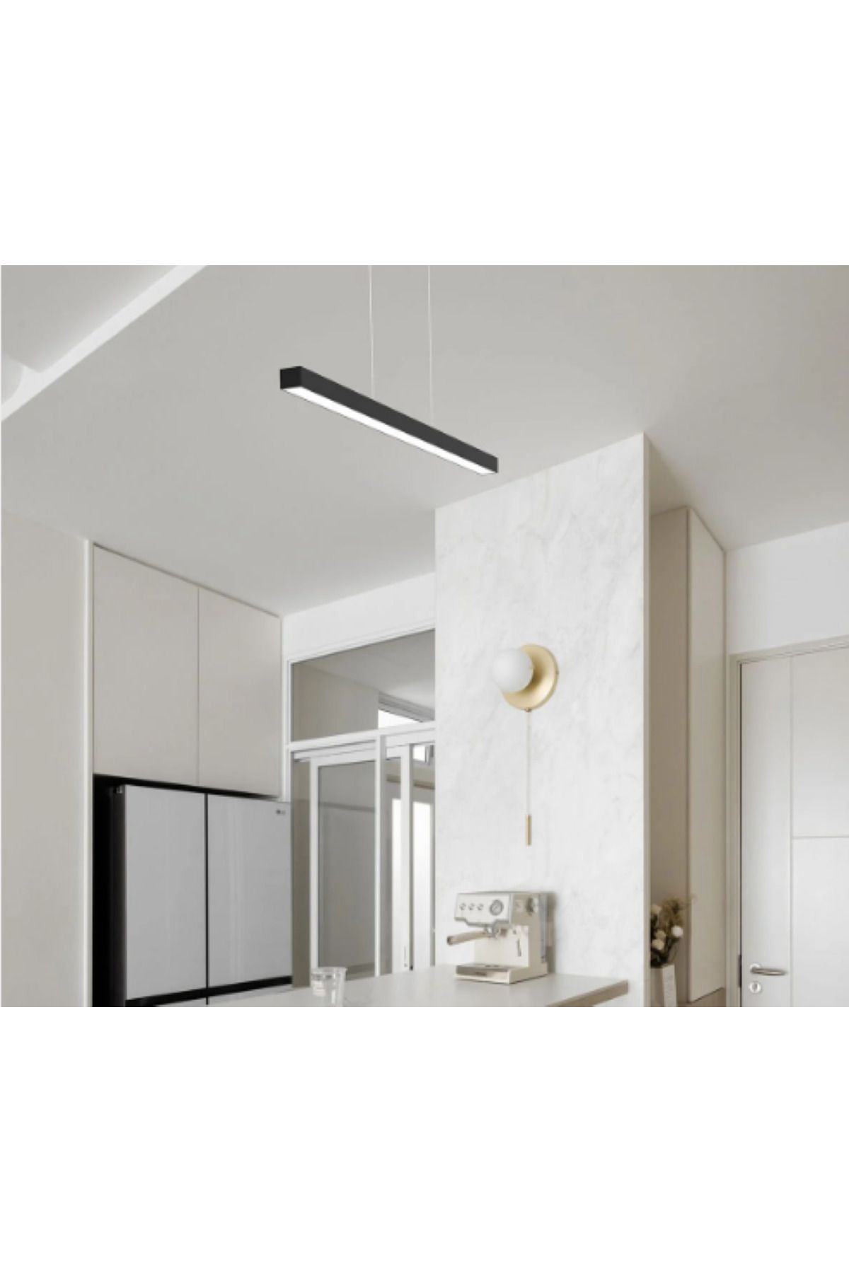 GEN AYDINLATMA Lineer 100 cm 40 watt Siyah Kasa Günışığı