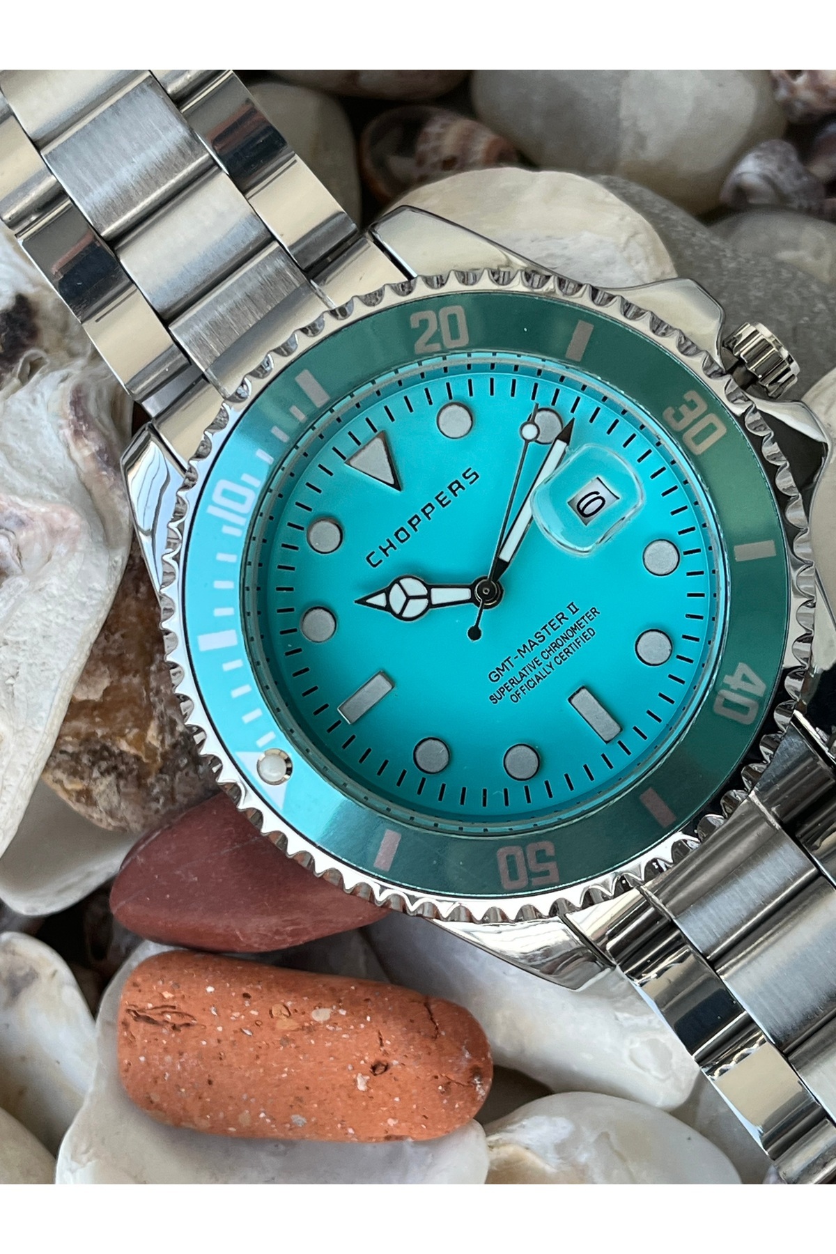 Choppers-Men's Wrist Watch + Bracelet Gift 3