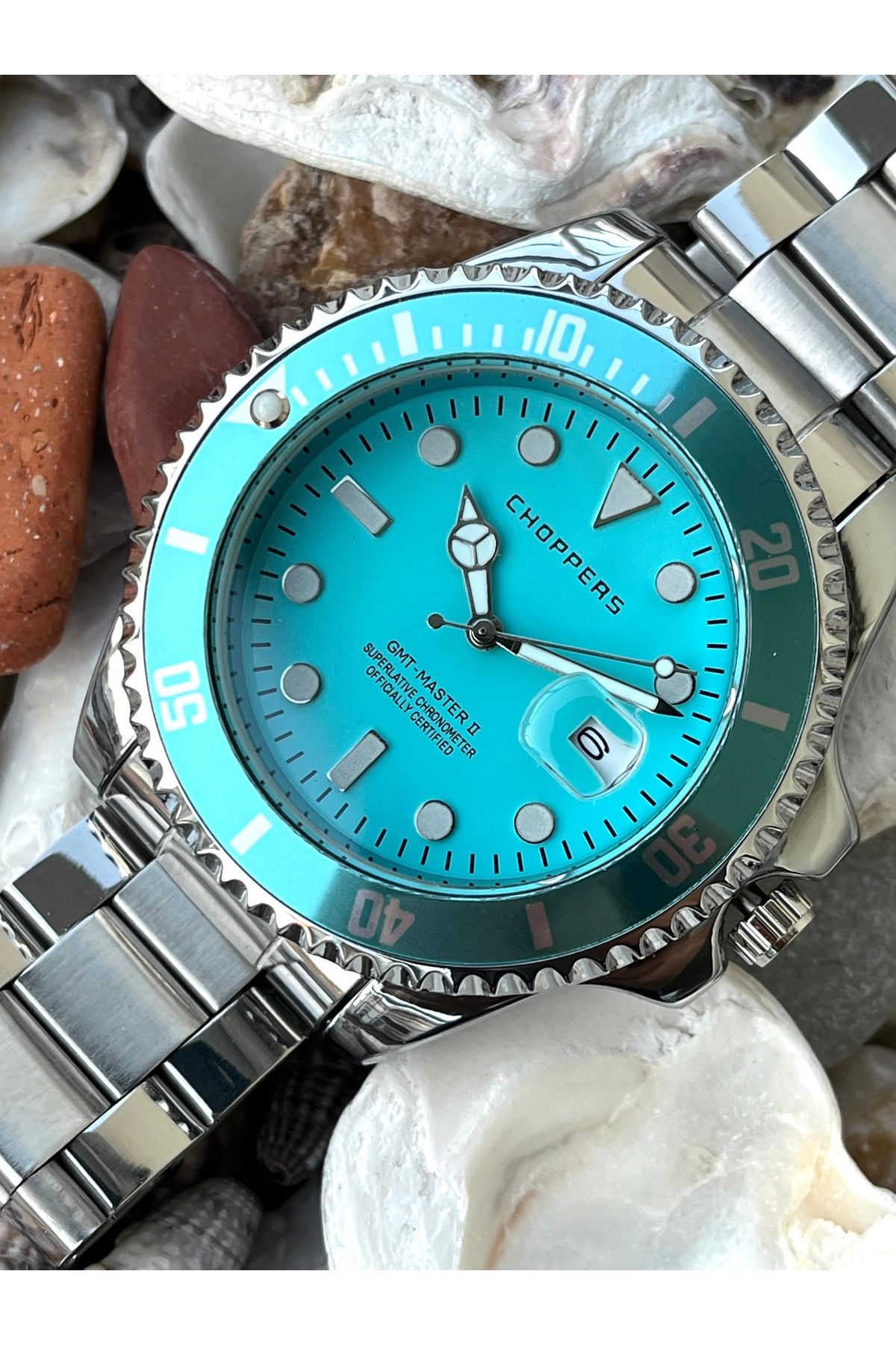 Choppers-Men's Wrist Watch + Bracelet Gift 1