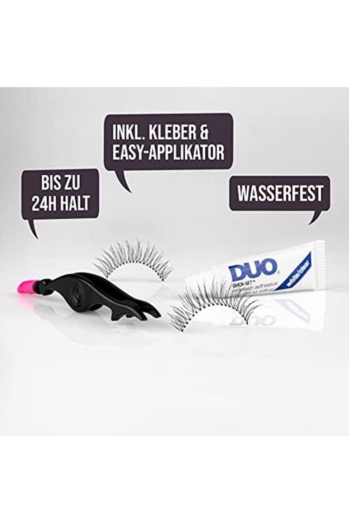 Ardell-Eyelash 110 Deluxe Kit Black - 2ct 4