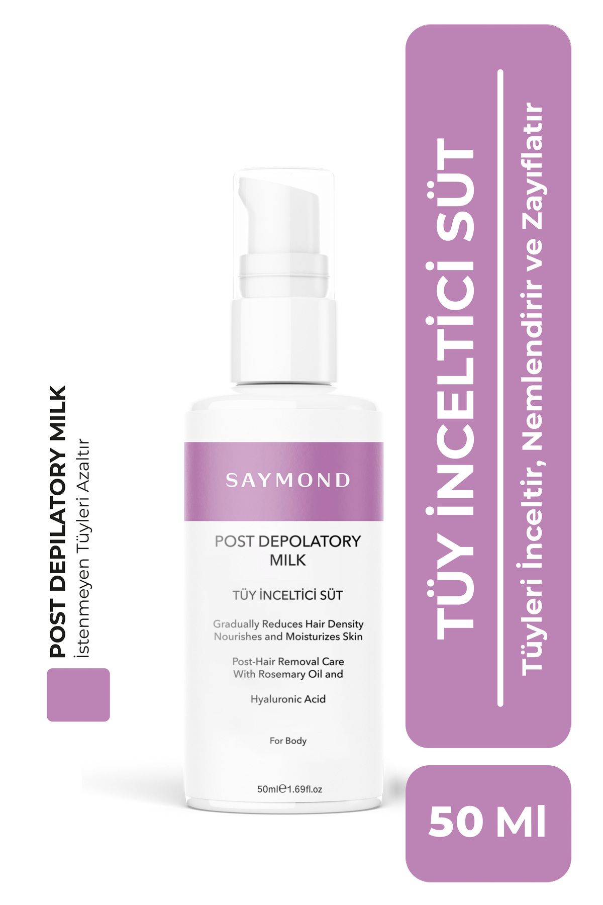 Tüy Ve Nemlendirici Süt Isırgan Otu & Hyaluronik Asit Özlü 50 ml