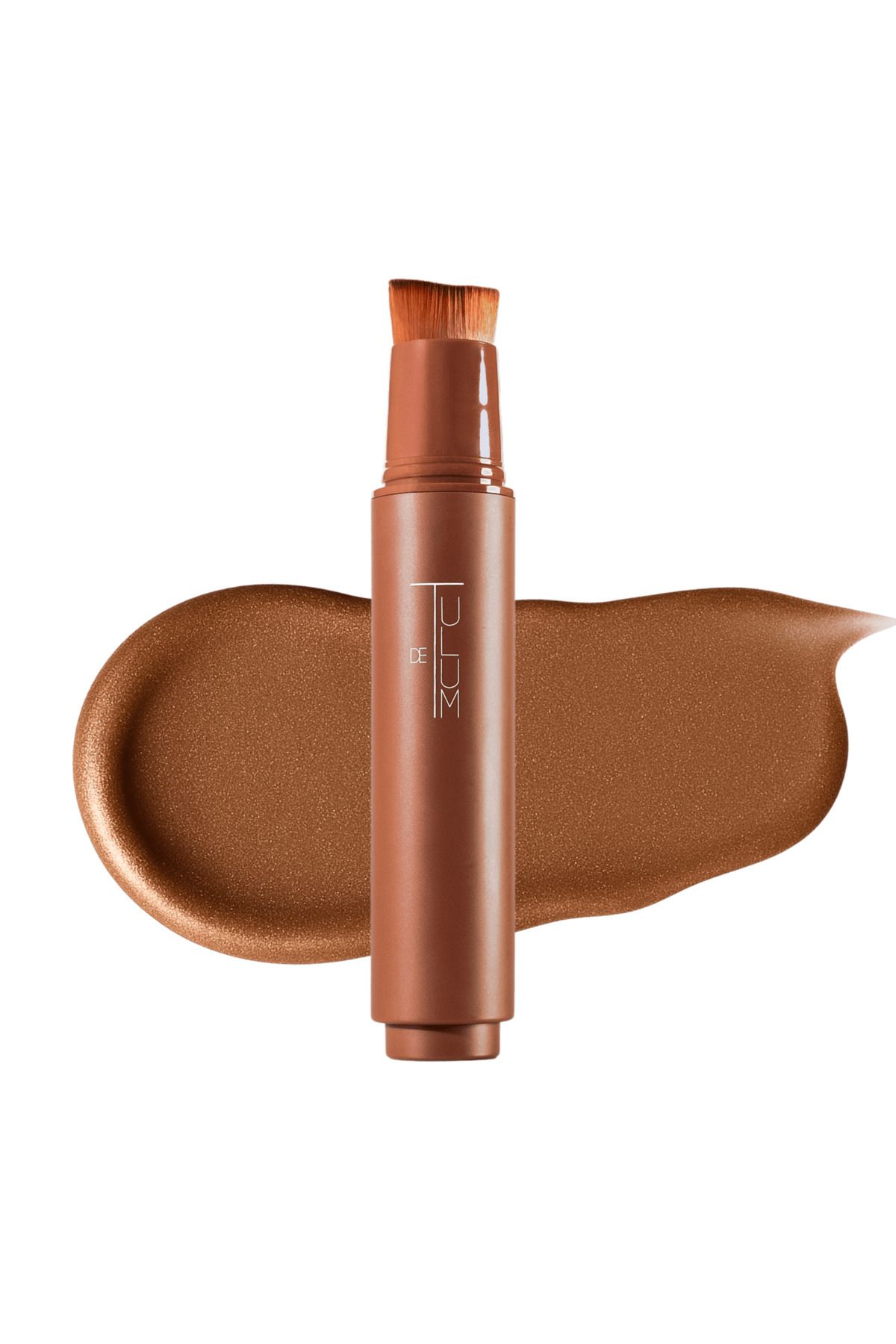 de tulum Glemaura | Bronzluk Veren Fırçalı Aydınlatıcı | Bronze Illuminator With Brush