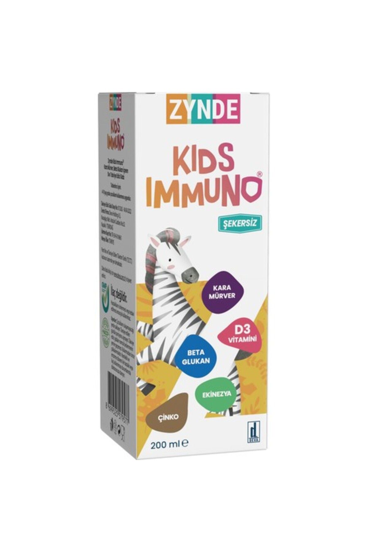 Deva Zynde Kıds Immuno Srp 200 Ml