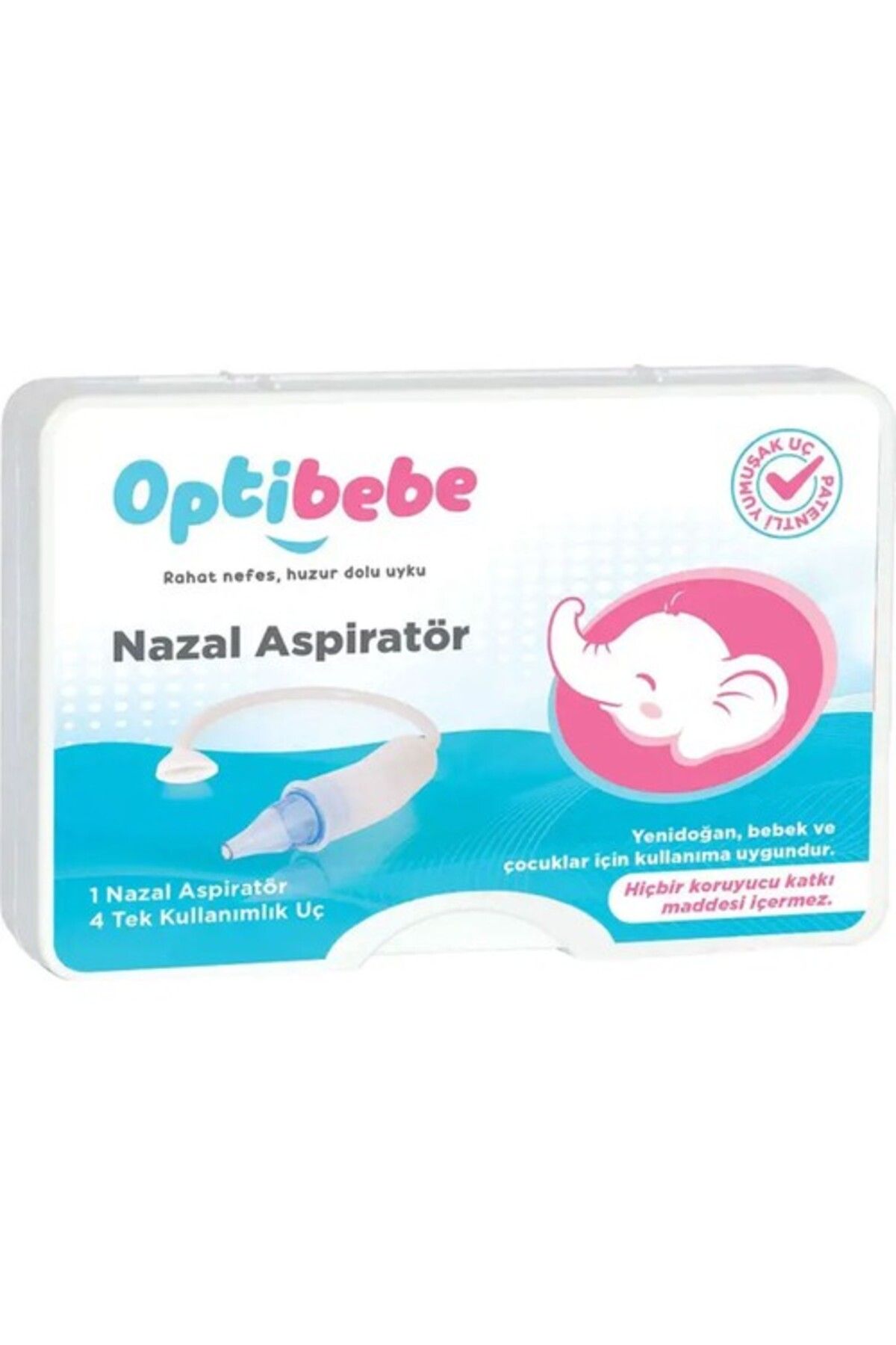 ALVİT Optıbebe Aspırator Yumusak Uclu 4 Uc Hedıyelı