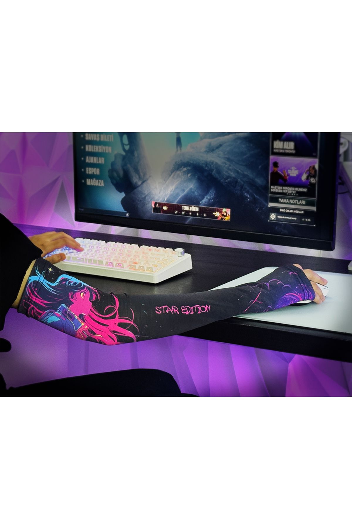 Beast eSpor Espor Kol Bandı (ARMSLEEVE) [star Edition] (ELDİVENLİ)
