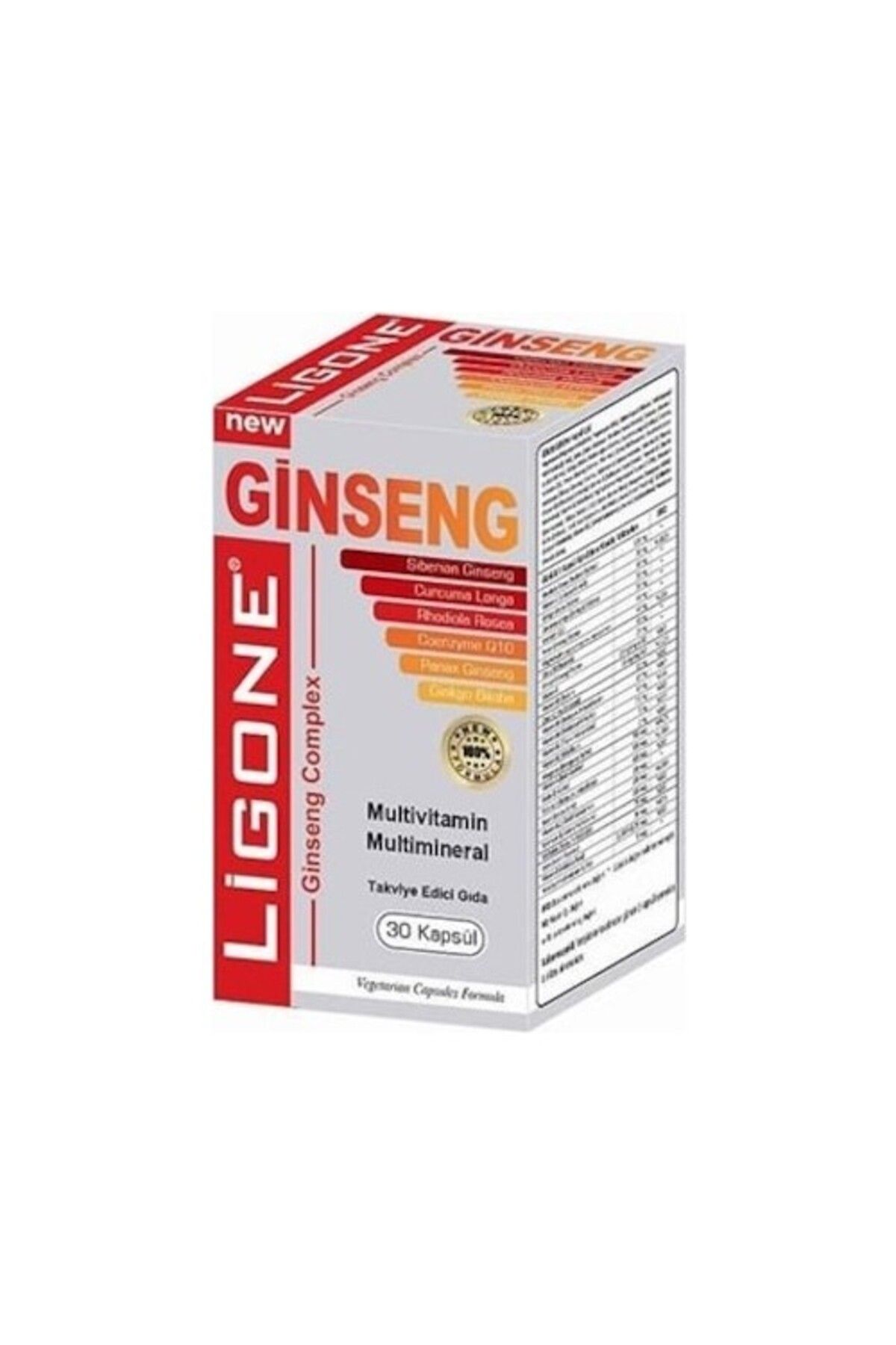 Rcfarma Lıgone Gınseng 30 Kapsul