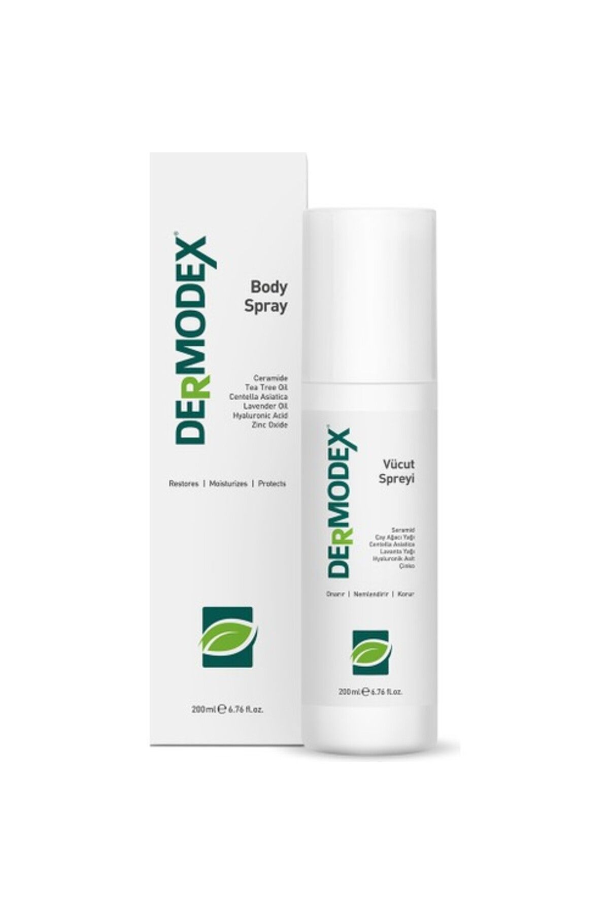 کرم مراقبت زخم اسپری بدنه DERMODEX 200 میل Tto