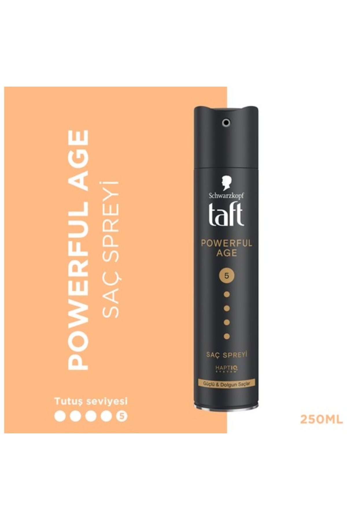 Taft Saç Spreyi Powerfull Age Mega Güçlü 5 250ml
