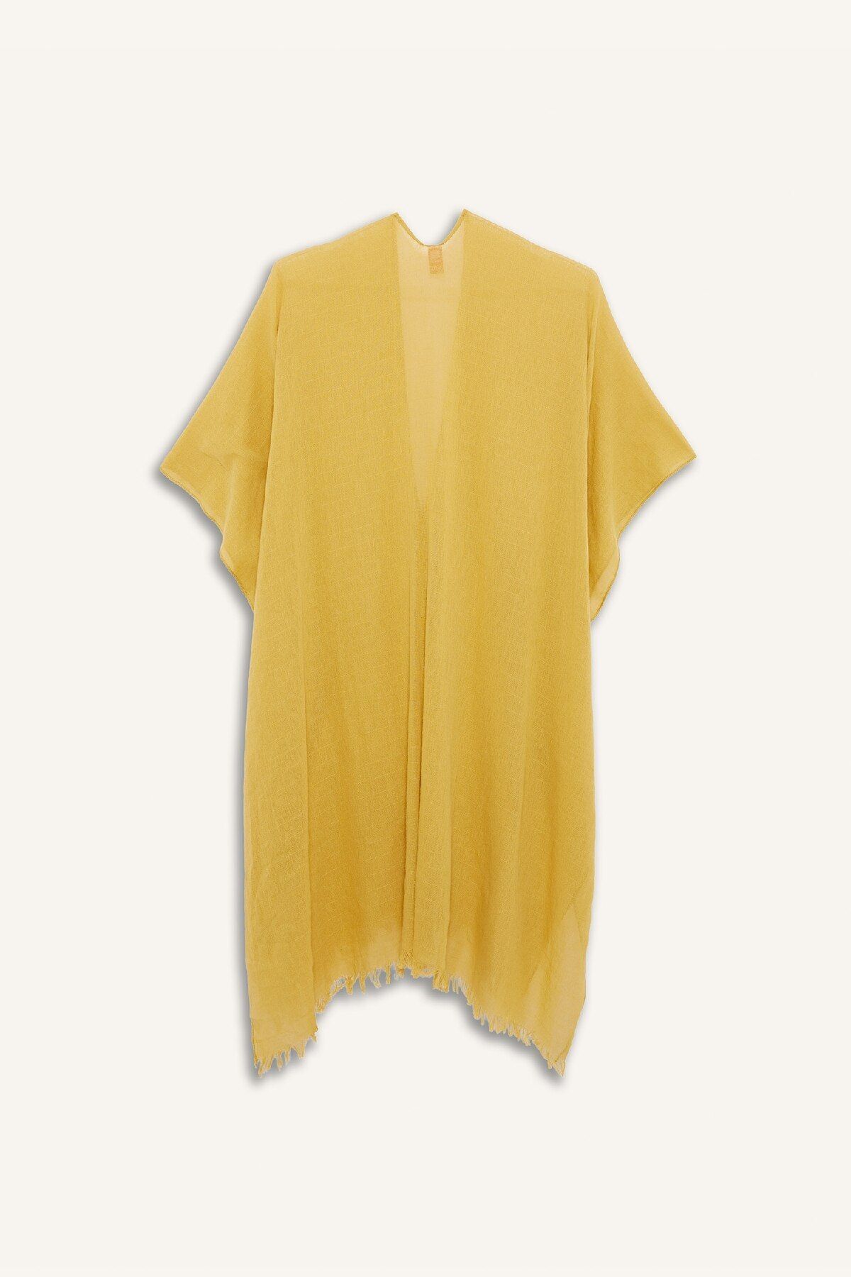 DeFacto-Regular Fit Baumwoll-Kimono - Fall in Love Z0696AZ24SM 3
