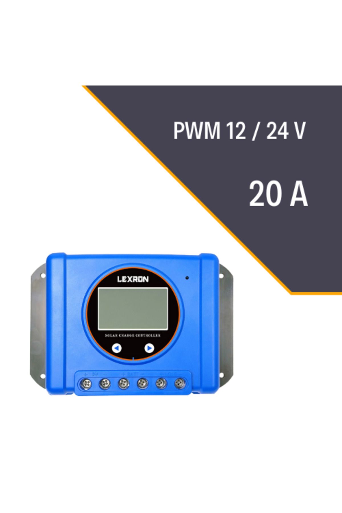 Lexron 20a Pwm Şarj Kontrol Cihazı
