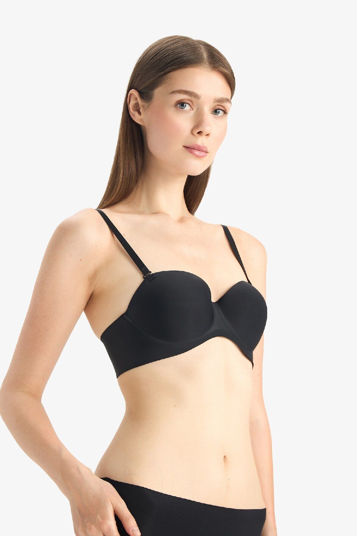 DeFacto-Push up Micro Padded Push up Strapless Bra-Fall in Love C1526Ax25Sp 3
