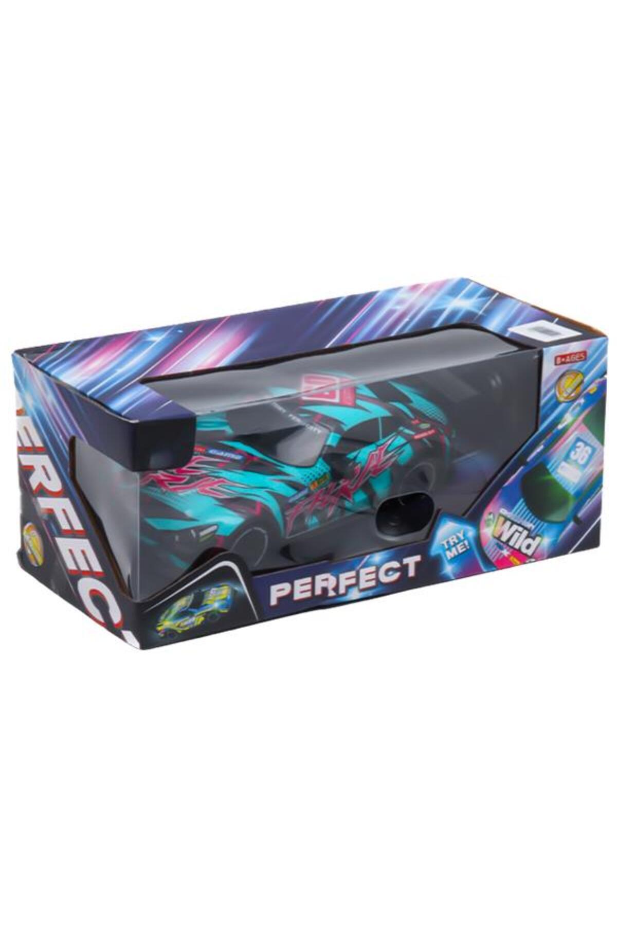 CToys 1:16 Uzaktan Kumandalı Neon Işıklı Spor Araba Turkuaz P383