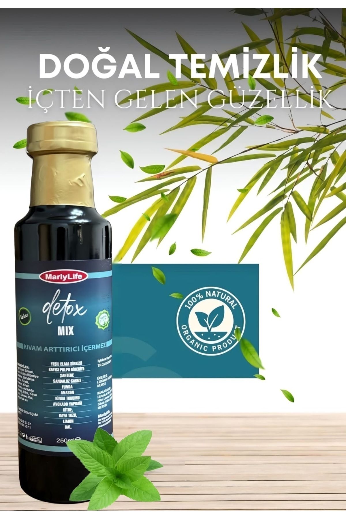 MARLYLİFE MOMORDİCA DetoxMix - 250 ml