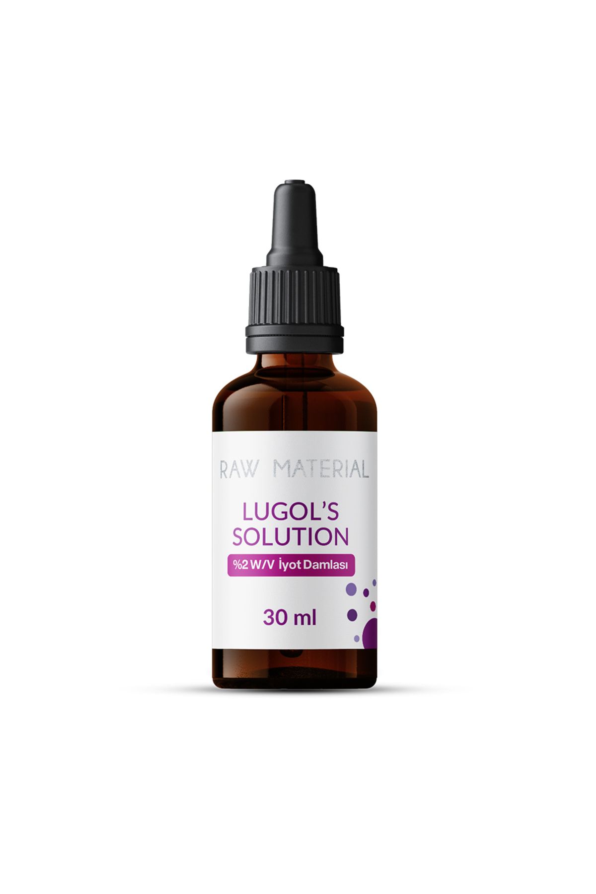 MORE THAN-Raw Material Lugol's Solution Iod 2% Drops 30 ml 6