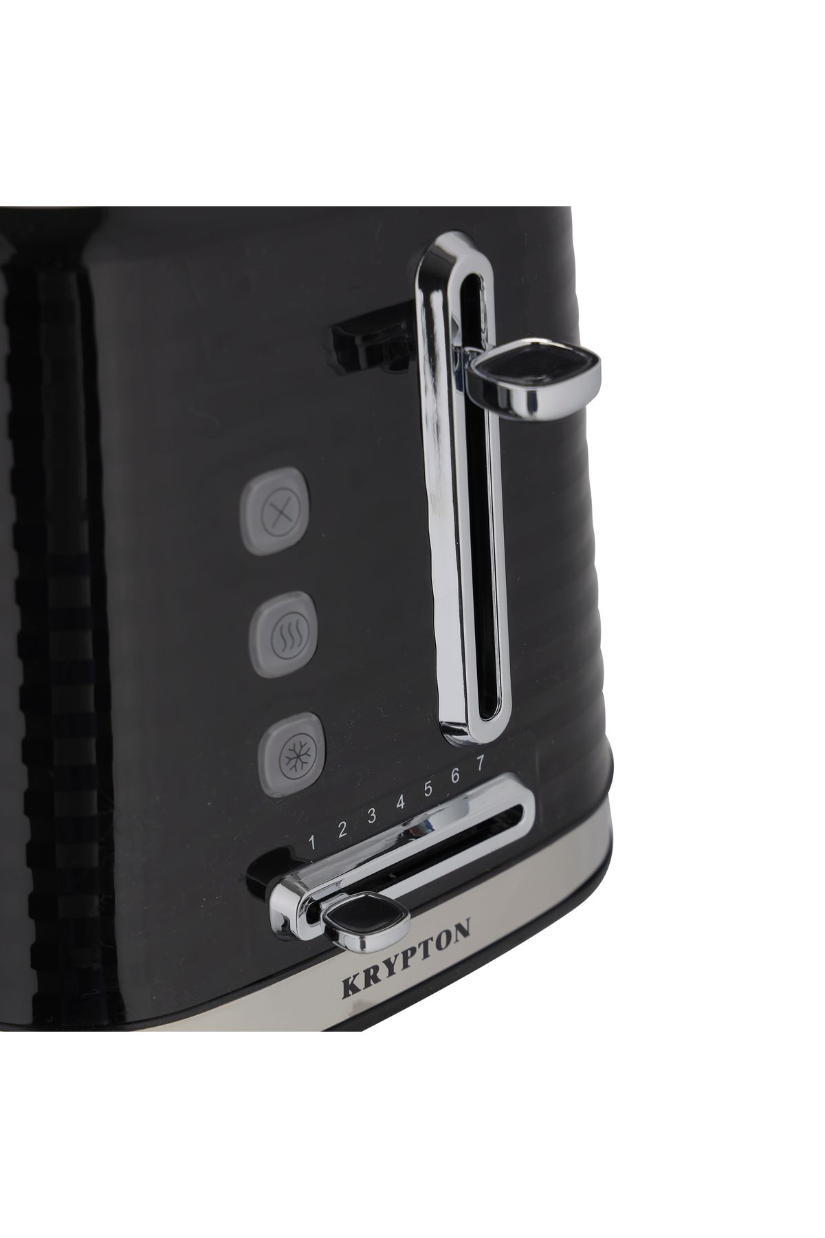 KRYPTON-2 Slice Bread Toaster – Auto Pop Up, 7 Browning Levels, Defrost Reheat Cancel, Crumb Tray 2