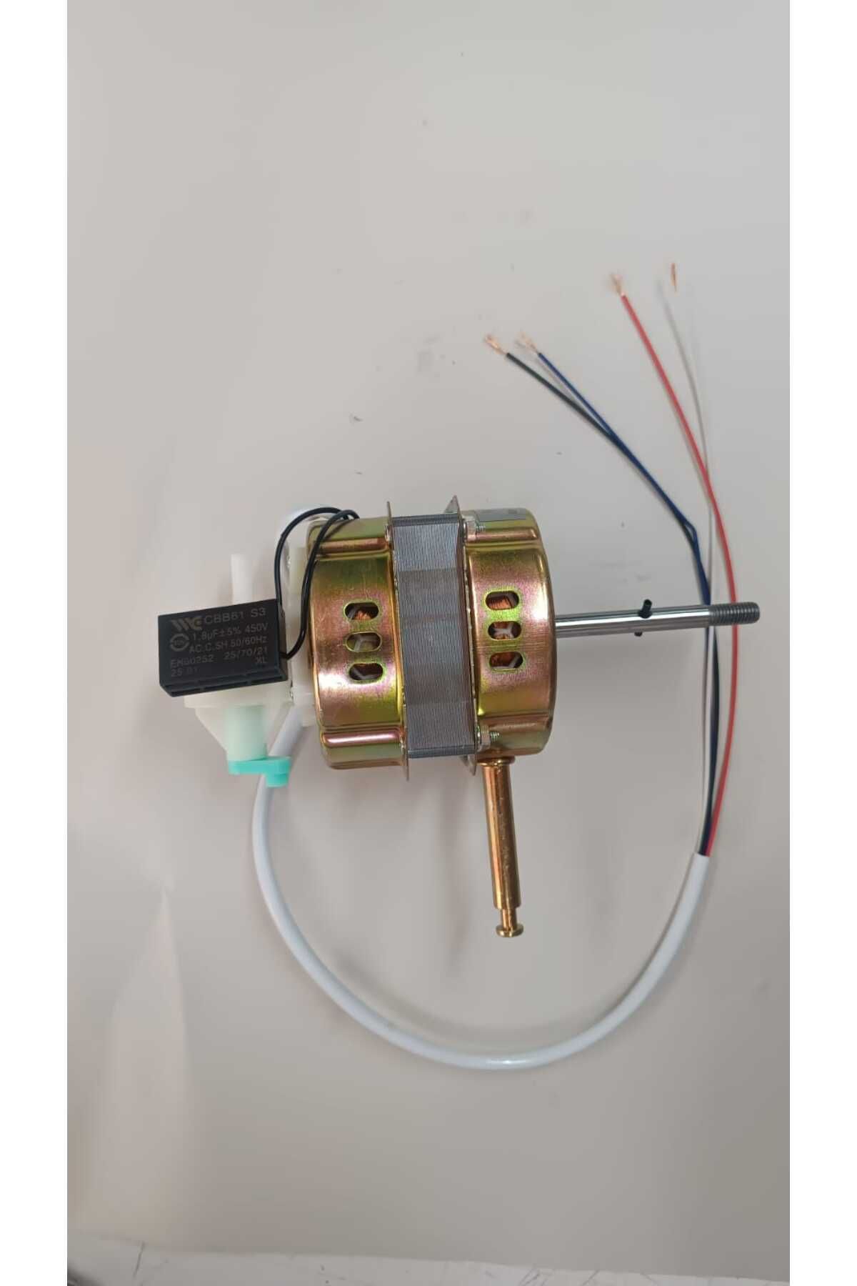 SERHAT DENİZ Kumtel KTF 285 Vantilatör Motoru 50 Watt CE Belgeli TSE Onaylı