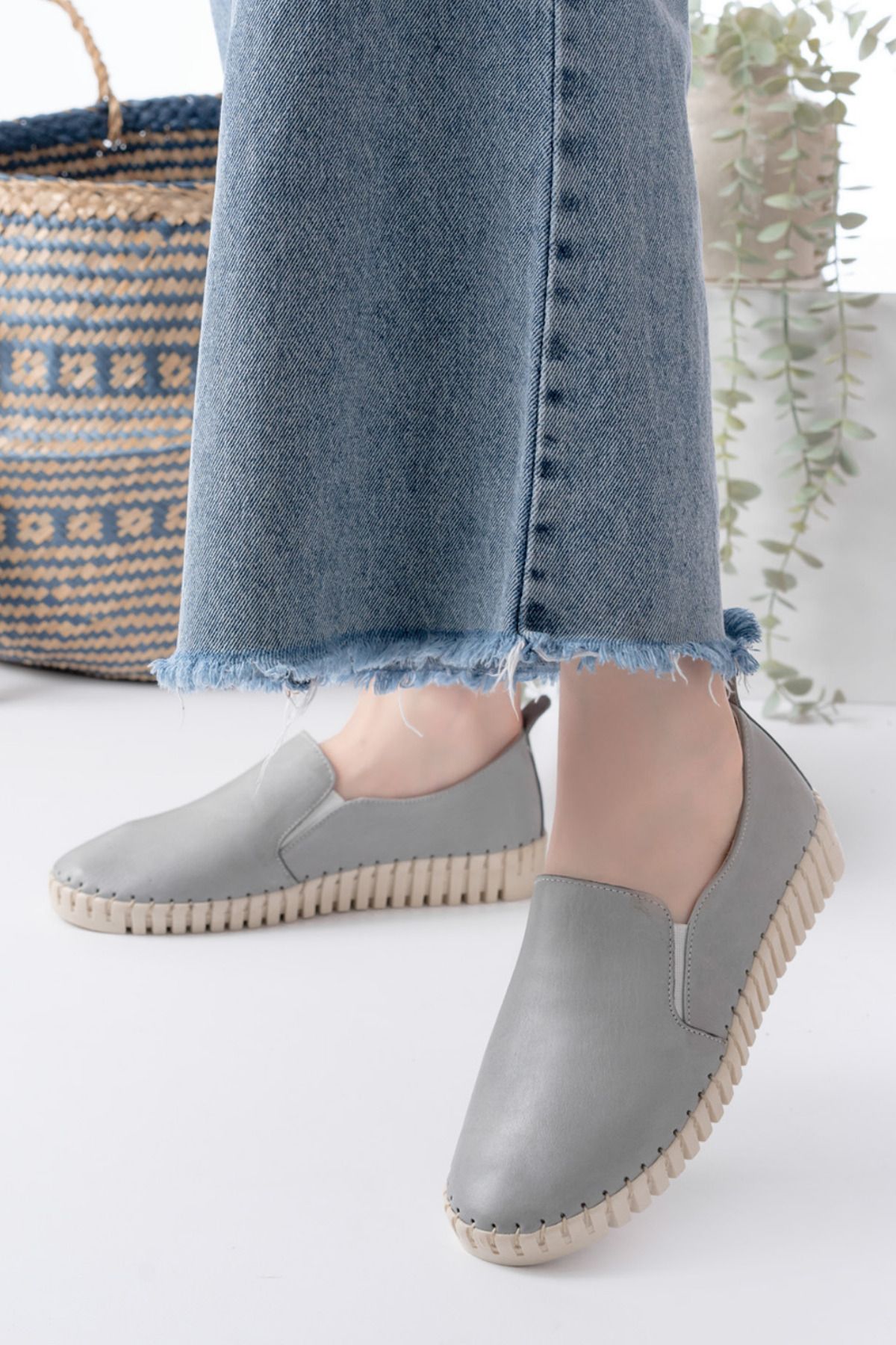 Dericalle shoes Hakiki Deri Kadın Yazlık Ayakkabı