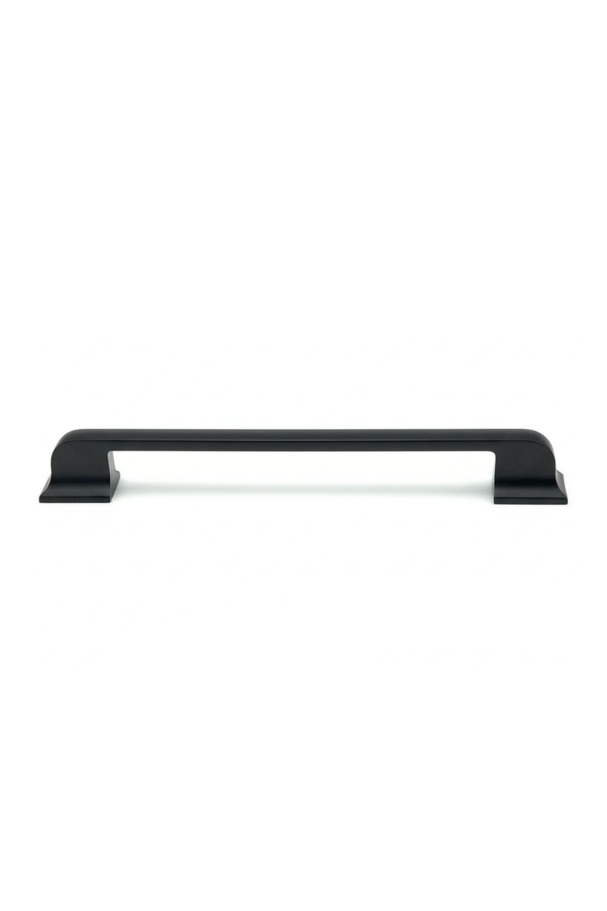 onderhomestore Beta Düz Metal Lüks Modern Mobilya Çekmece Mutfak Dolabı Kulpu Siyah 160mm-192mm