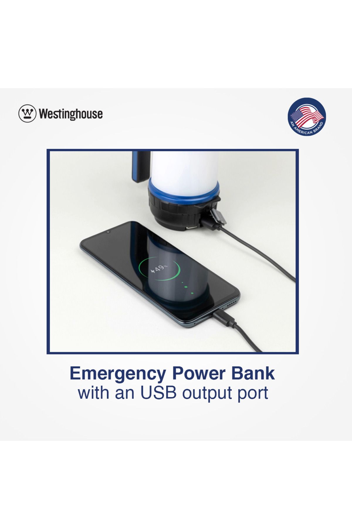 Westinghouse-مصباح بحث قابل لإعادة الشحن WF215، مصباح LED عالي الطاقة وSMD ثنائي اللون، 6 أوضاع إضاءة، 3 8