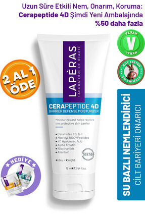LAPERAS Seramid Peptit Yüz Kremi Bariyer Onarıcı Yoğun Nemlendirici Kırışıklı...