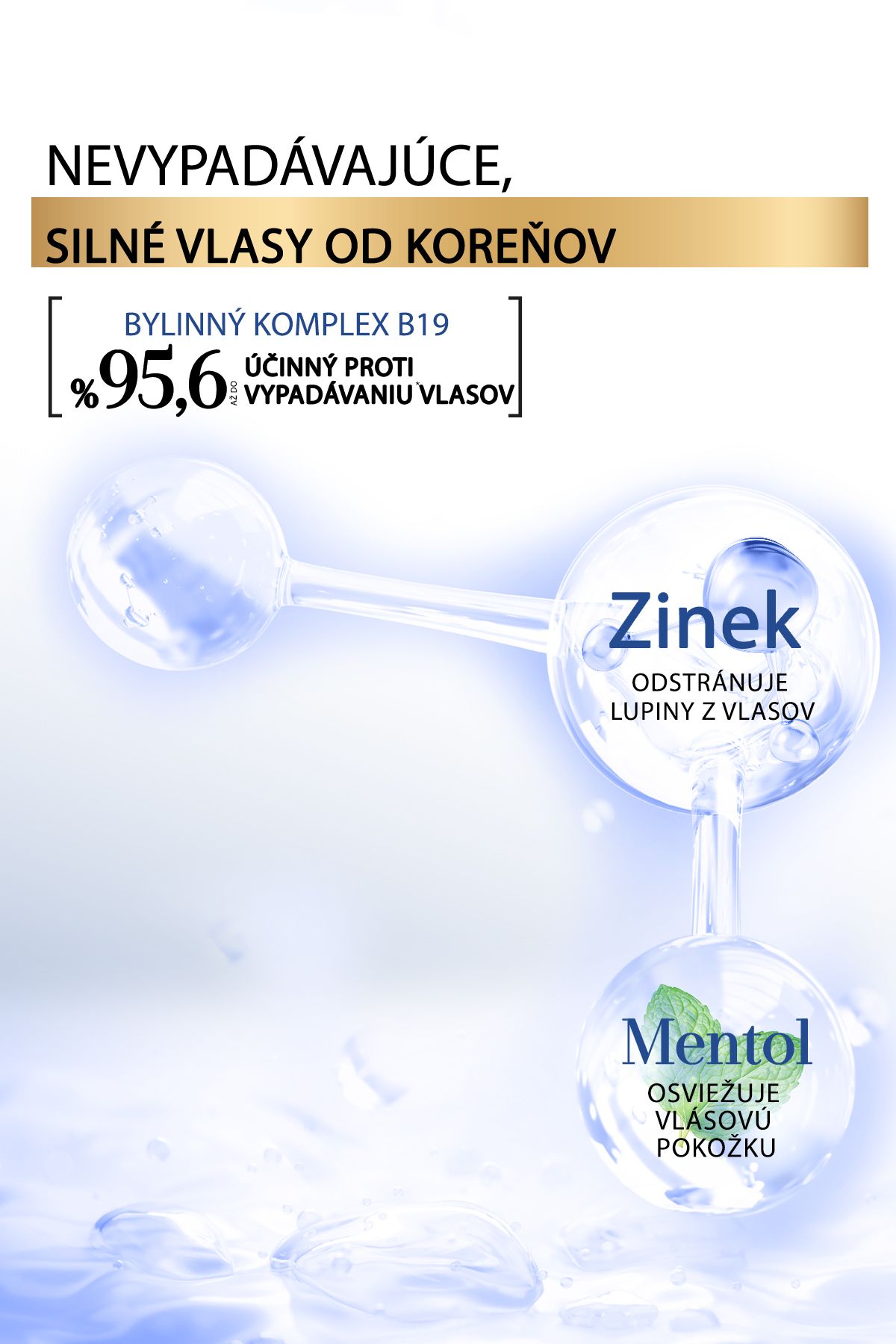 Bioblas-Šampón proti vypadávaniu vlasov + lupinám – zinok, mentol, krém 360 ml 3