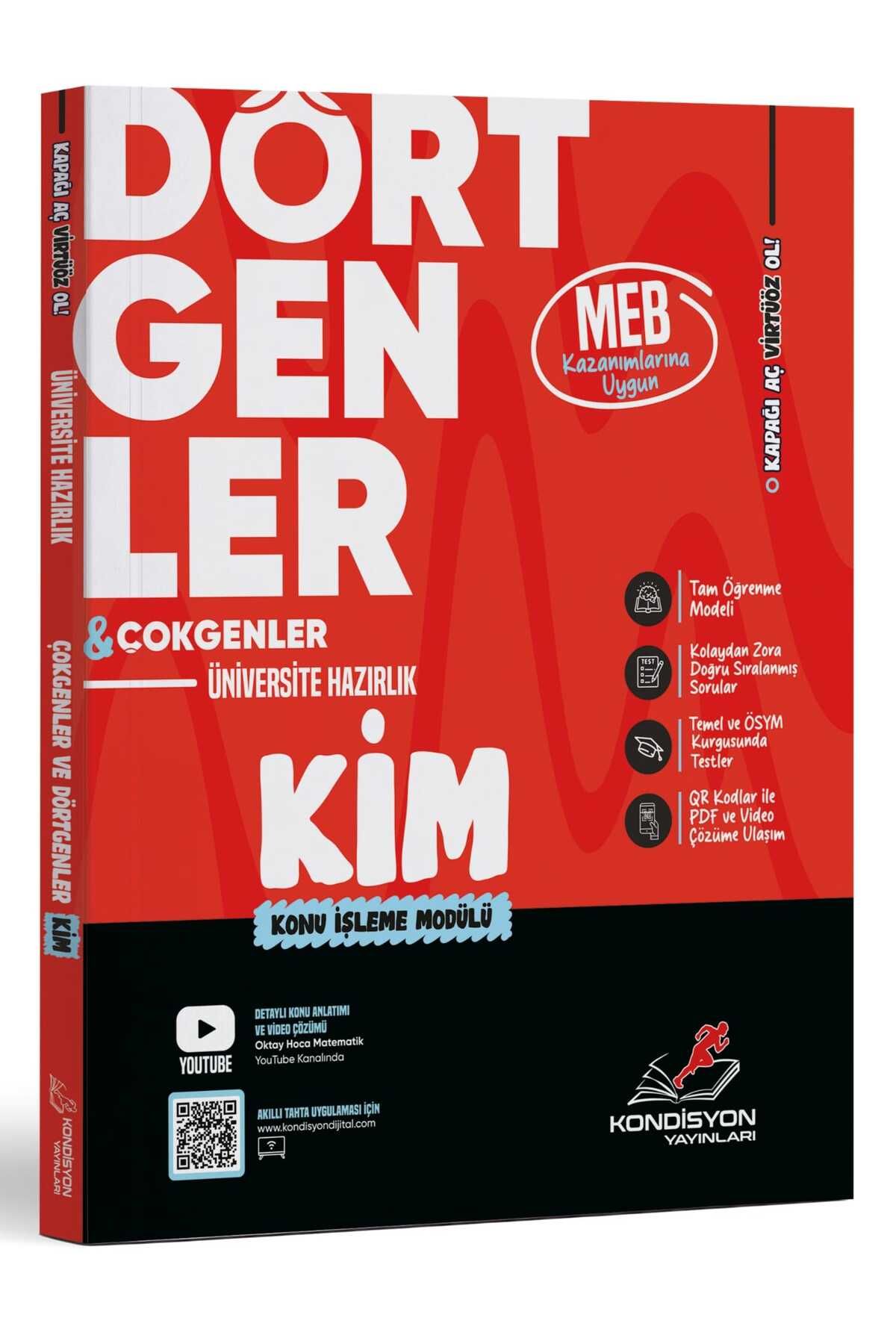 Kondisyon Yayınları TYT AYT Dörtgenler & Çokgenler Konu İşleme Modülü 2025