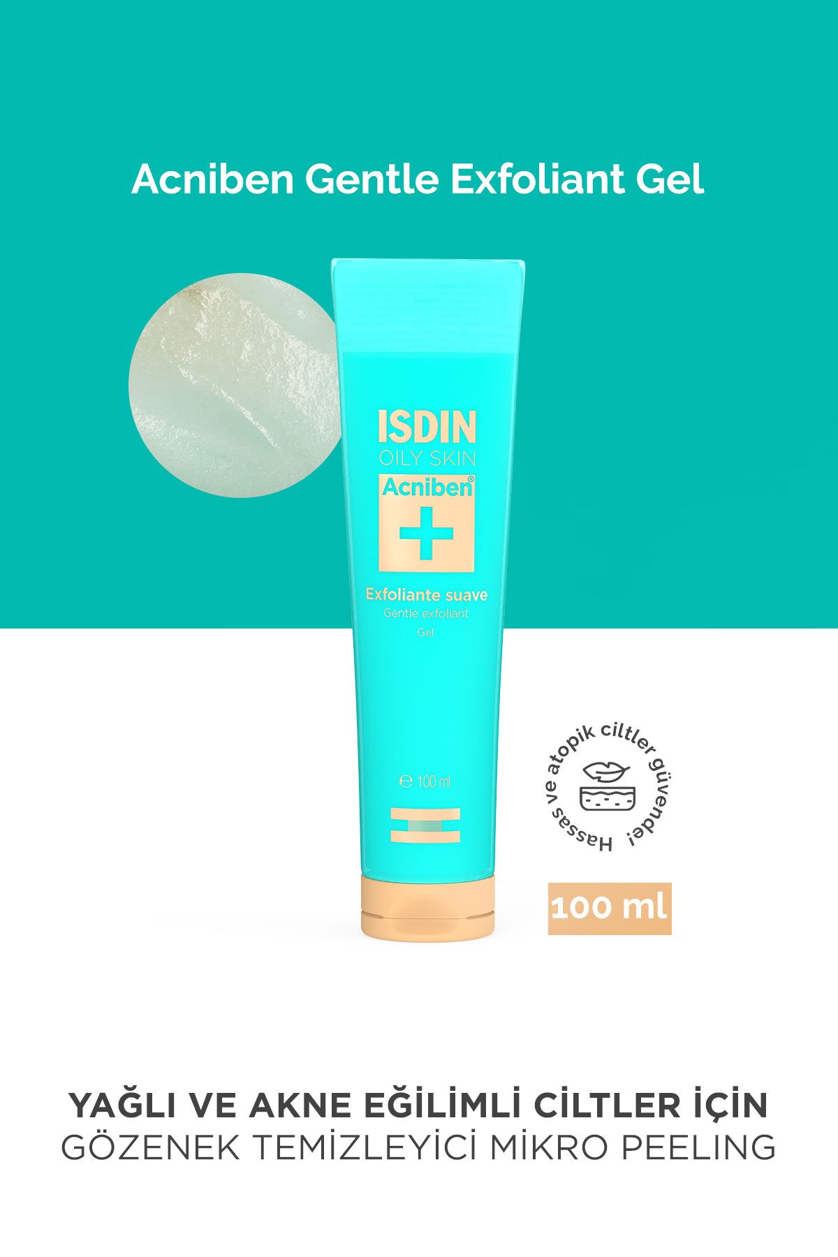 پاک کننده صورت ACNIBEN NEATIANT GENERIANT 100 ML می آید ISDIN