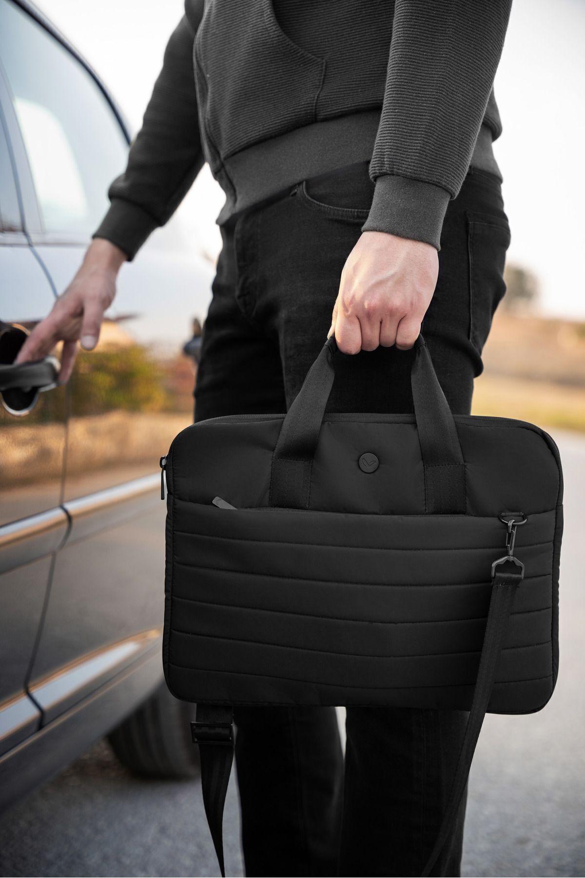 LEONAANELIA ALPHECCA Laptop Omuz Çantası