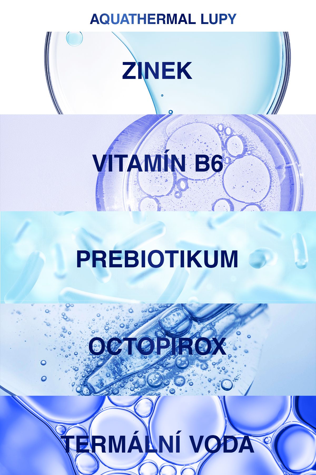 Bioxcin-Aqua Thermal šampon proti lupům 300 ml pro všechny typy vlasů 3