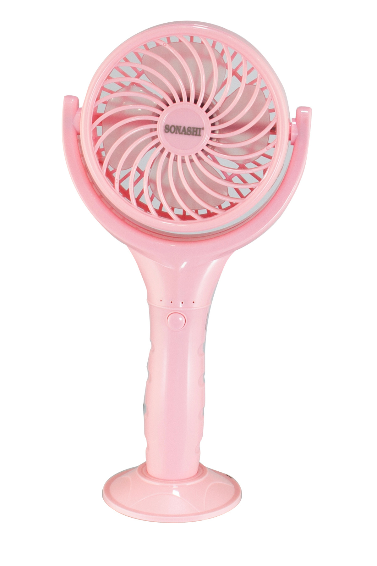 sonashi-Rechargeable Mini Fan With 3 Speeds | Handheld And Portable Design | Continuous Working Of 4.5 Hours 2