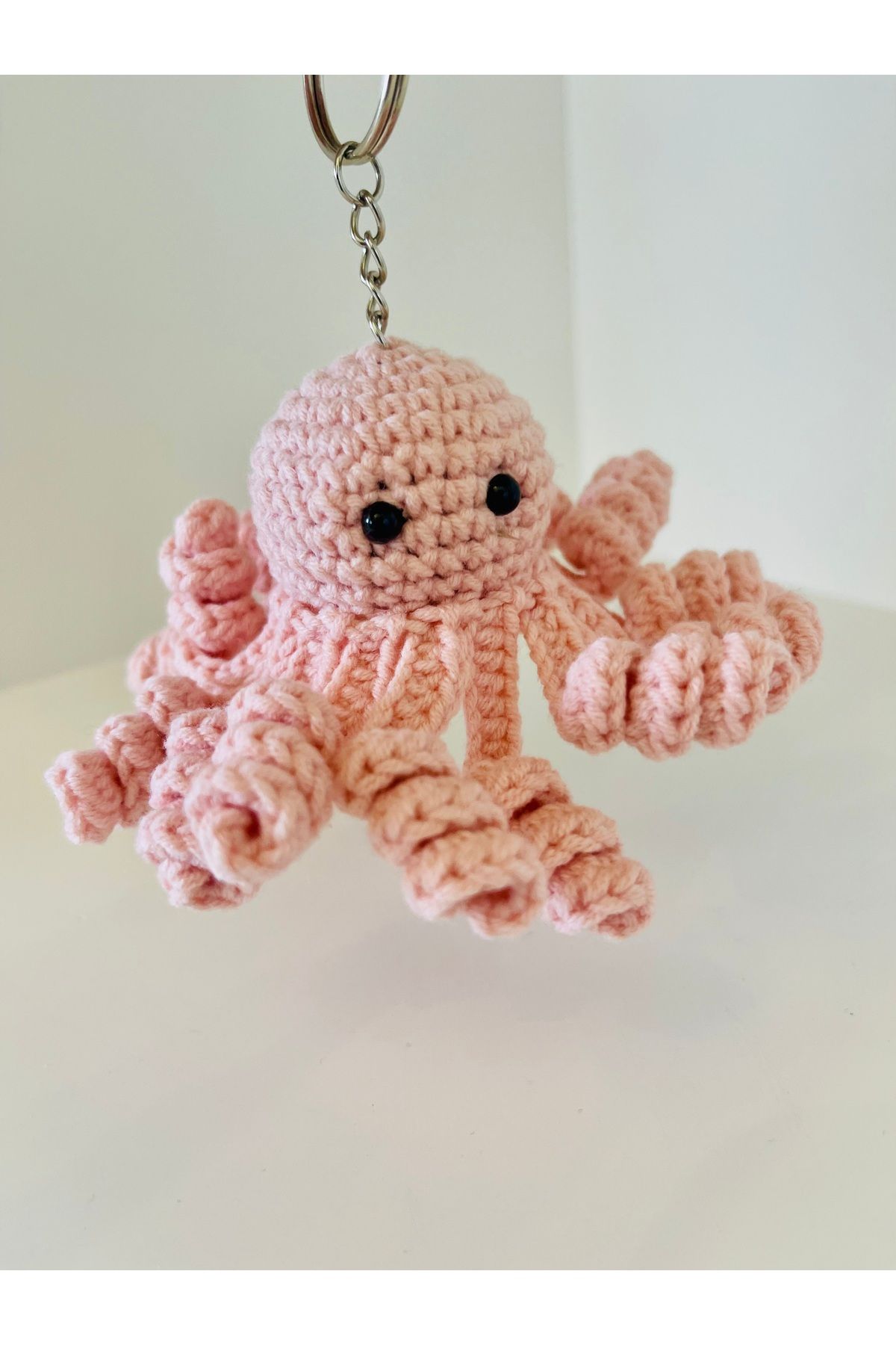 Derin Dünyam Amigurumi Ahtapot Anahtarlık