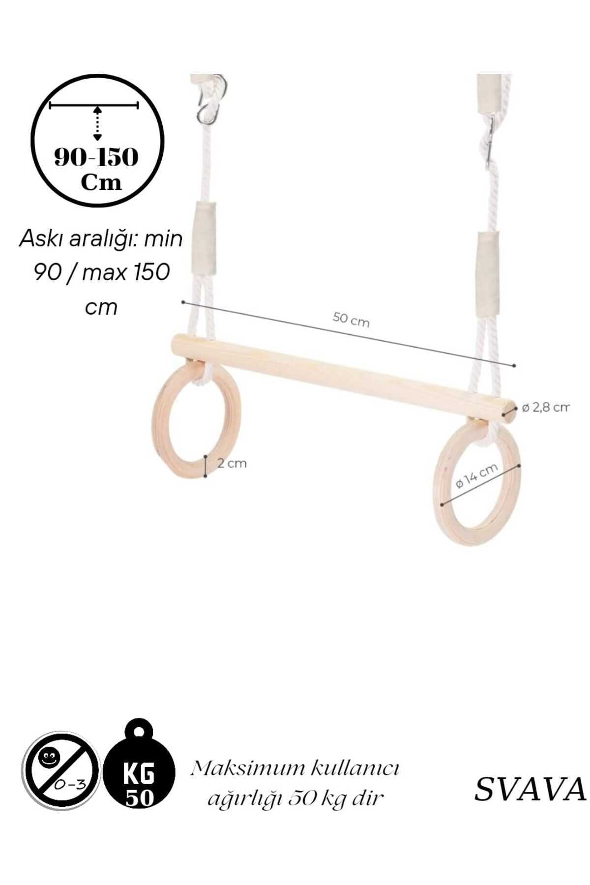 Svava Halkalı. Duyusal Jimnastik. Trapez. Salıncak fotoğrafı 6 (önizleme)